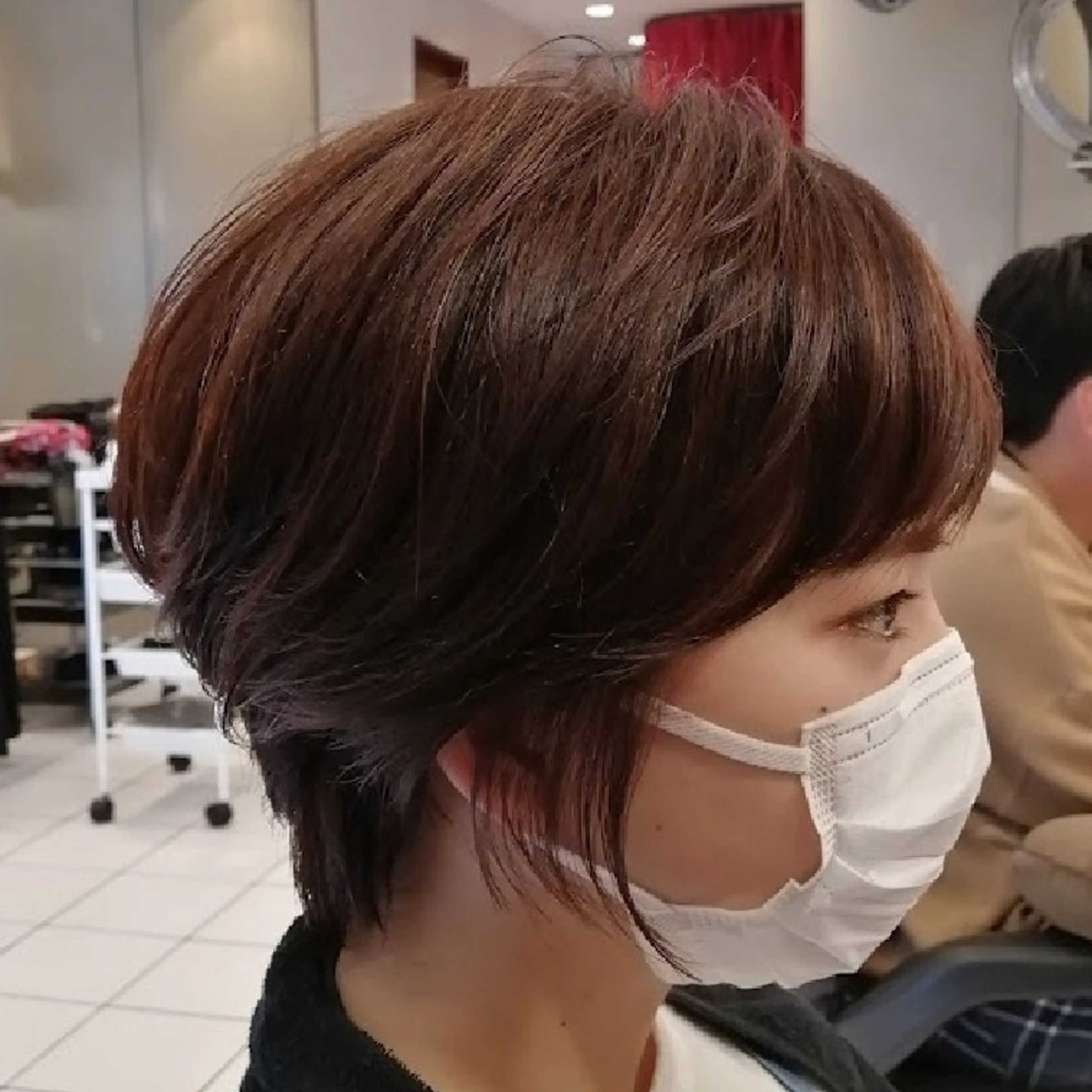 ショート カラー D/i所属・4店舗フリーランスⅠ Y/no〈夜のスパ〉のヘアスタイル