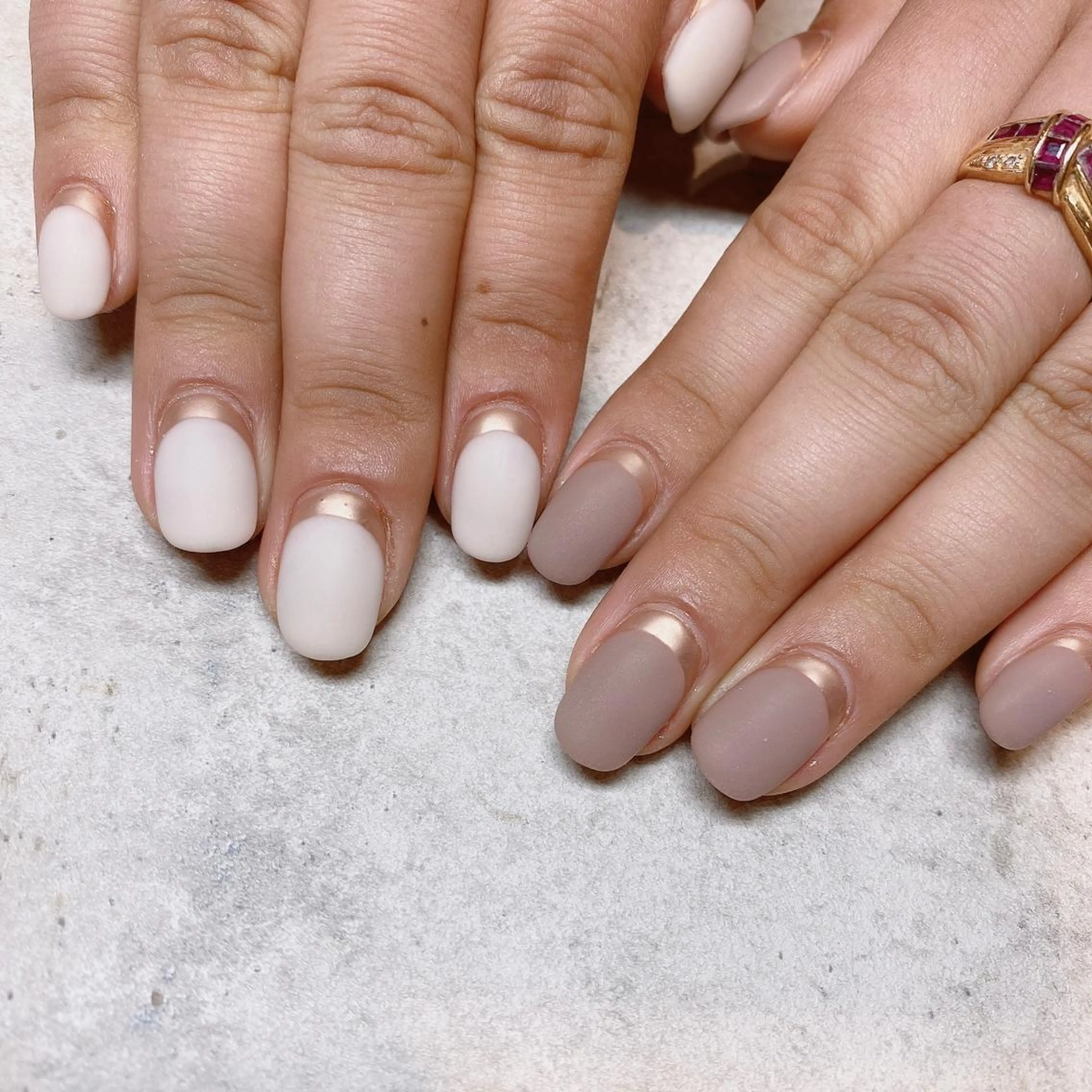 ネイル among アマン所属・lecoa_ kana／amongのネイルデザイン