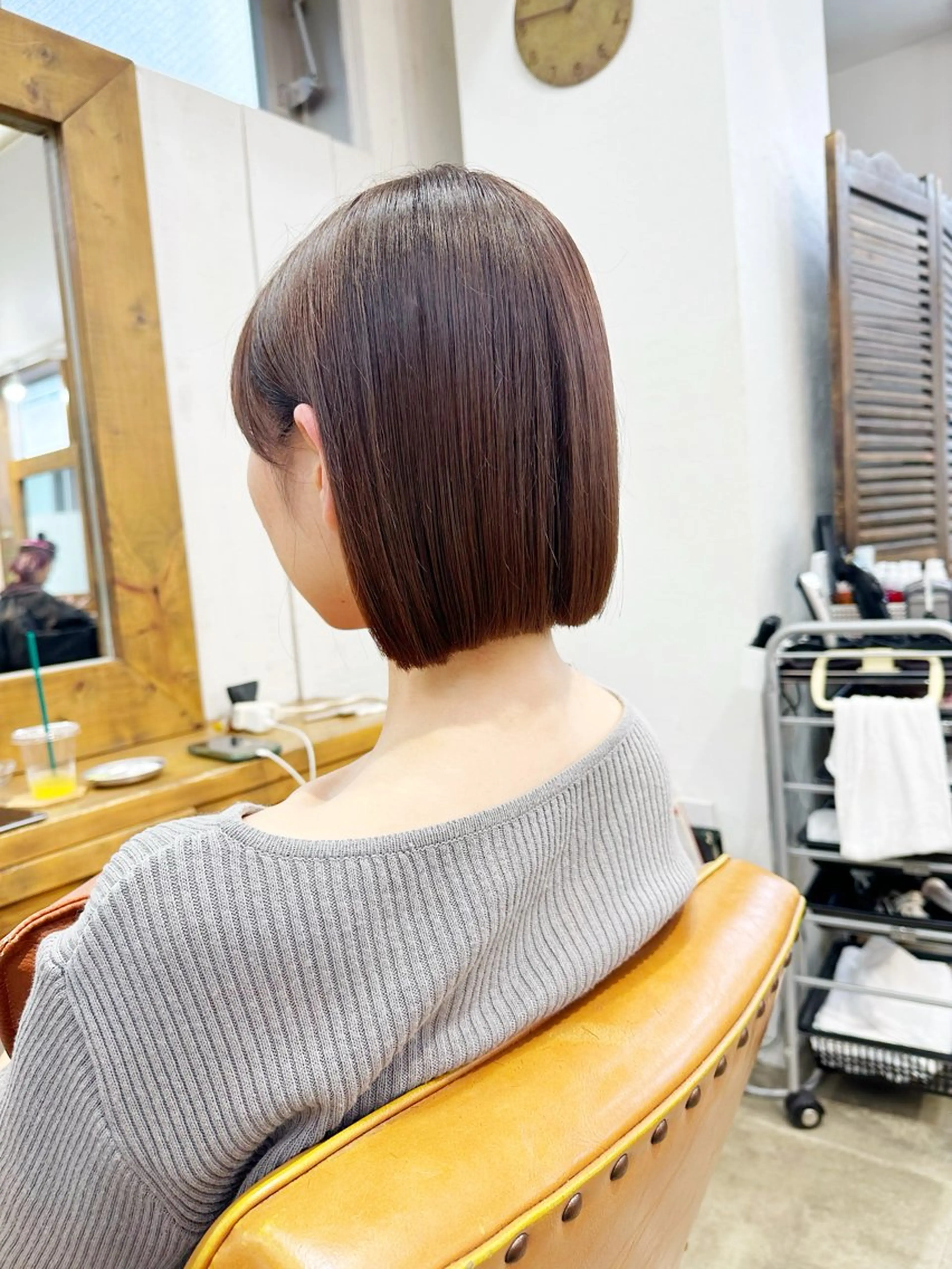 ショート カラー カット ヘアカラー トリートメント newline銀座所属・銀座ショート/ 大人ショート/金子涼のヘアスタイル