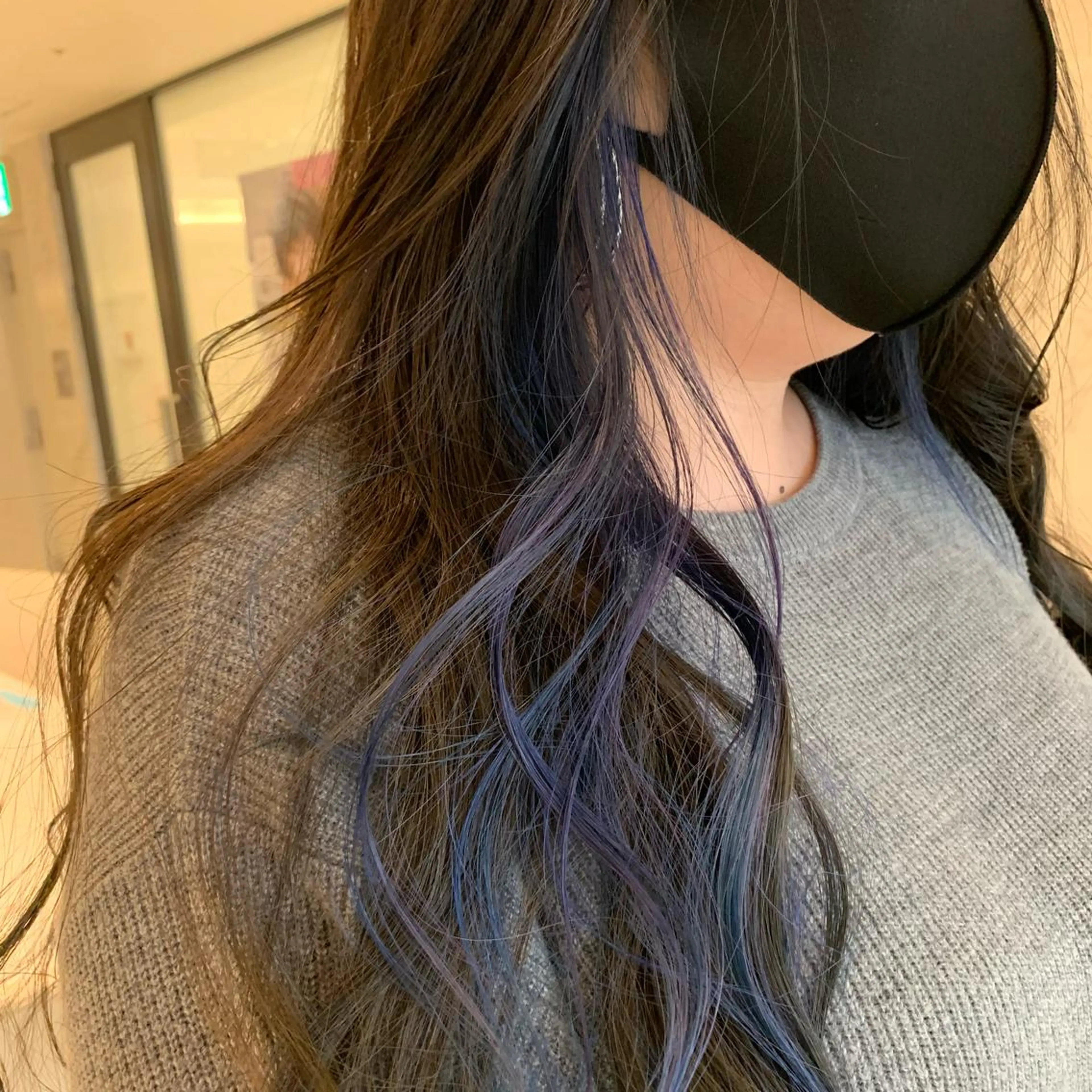 ロング カット ヘアカラー トリートメント 髪質改善IENA店長 小泉拓のヘアスタイル