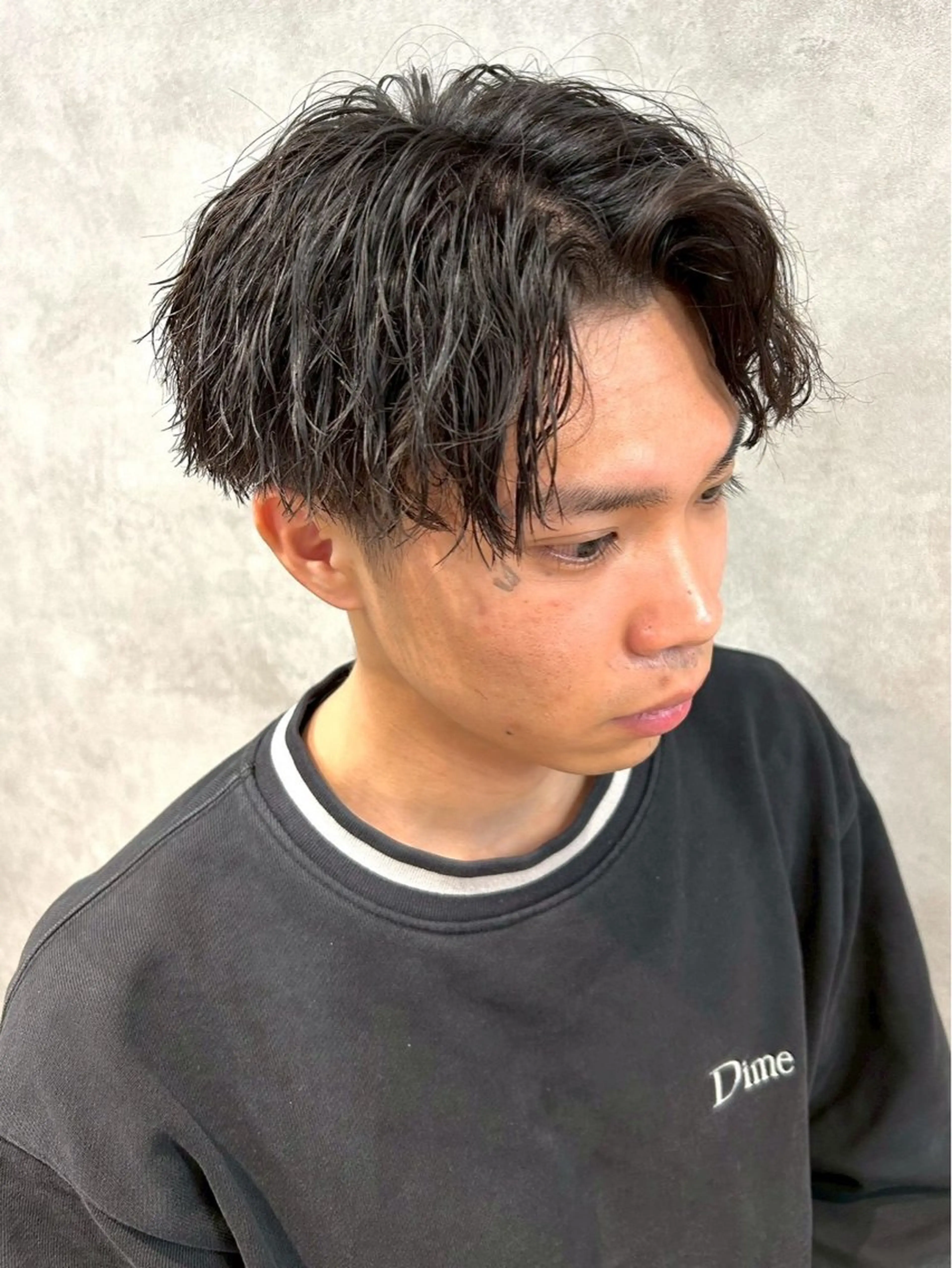 【🔥メンズ人気 No.2🔥】メンズカットxツイストスパイラルパーマ x3stepトリートメントの写真