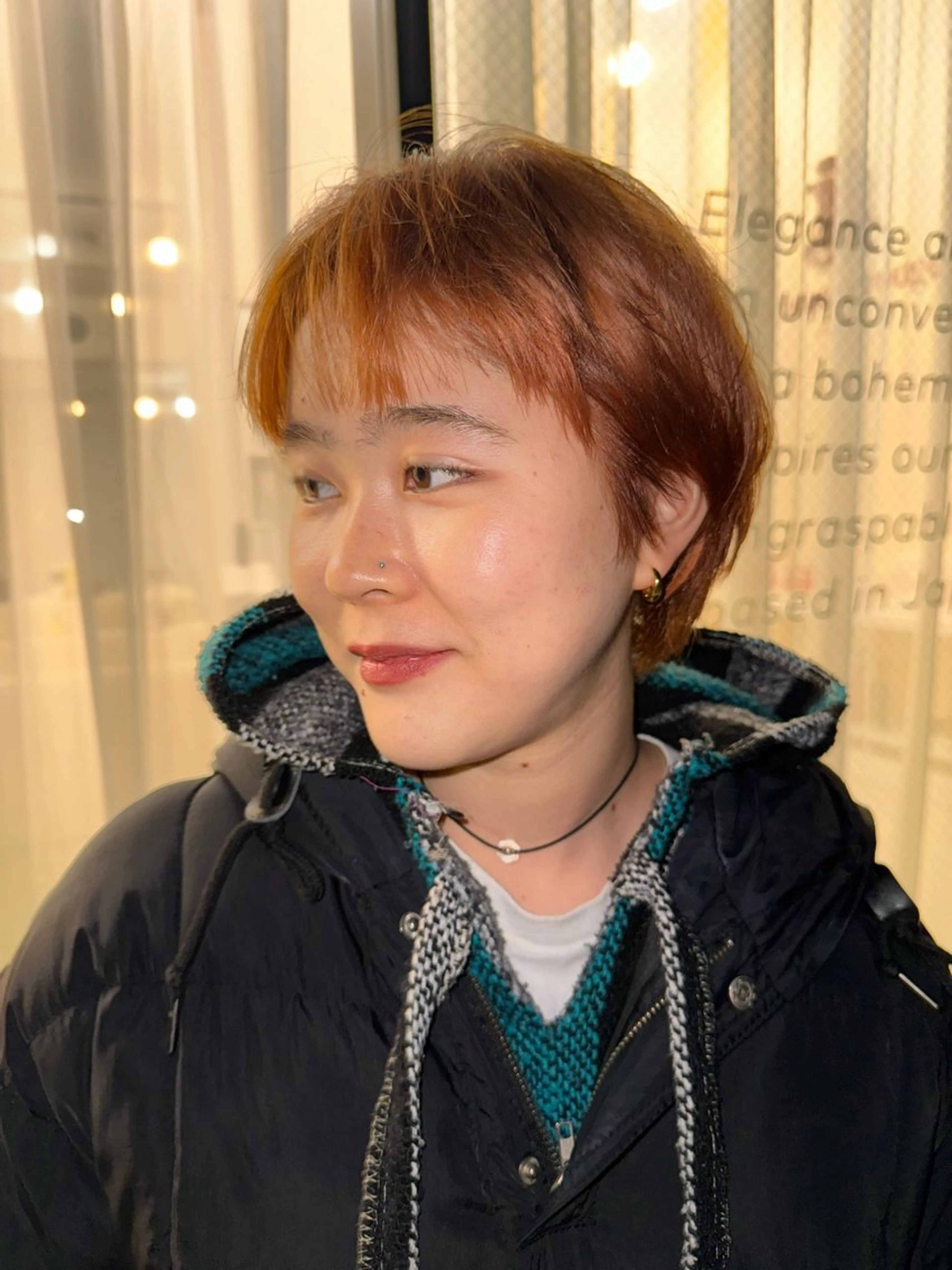 ブリーチなしダブルカラーの写真