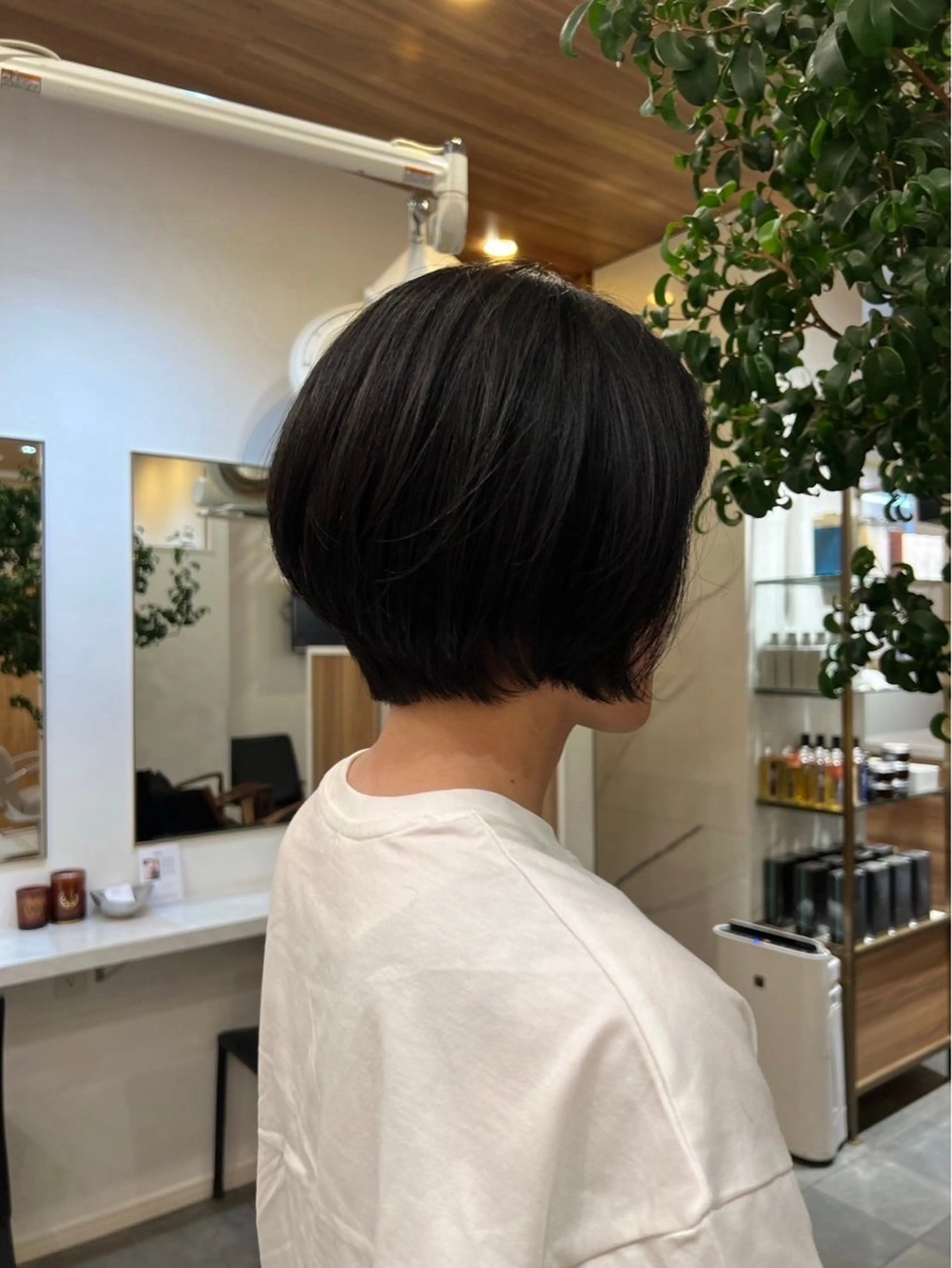 ショート カラー ヘアアレンジ 石川 幸呼のヘアスタイル