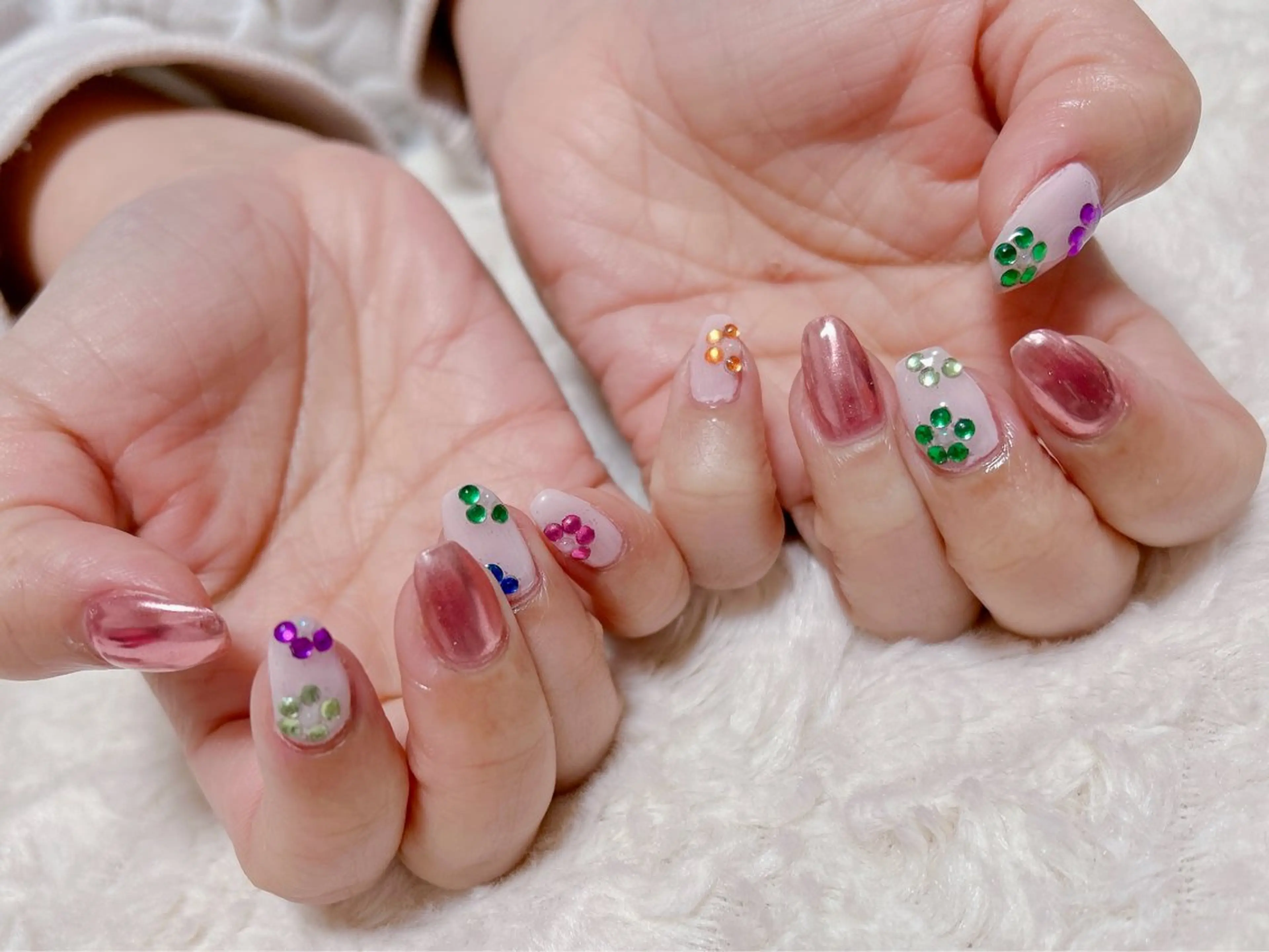 ネイル ハンドネイル ハンドケア kaenail 瑞江のネイルデザイン