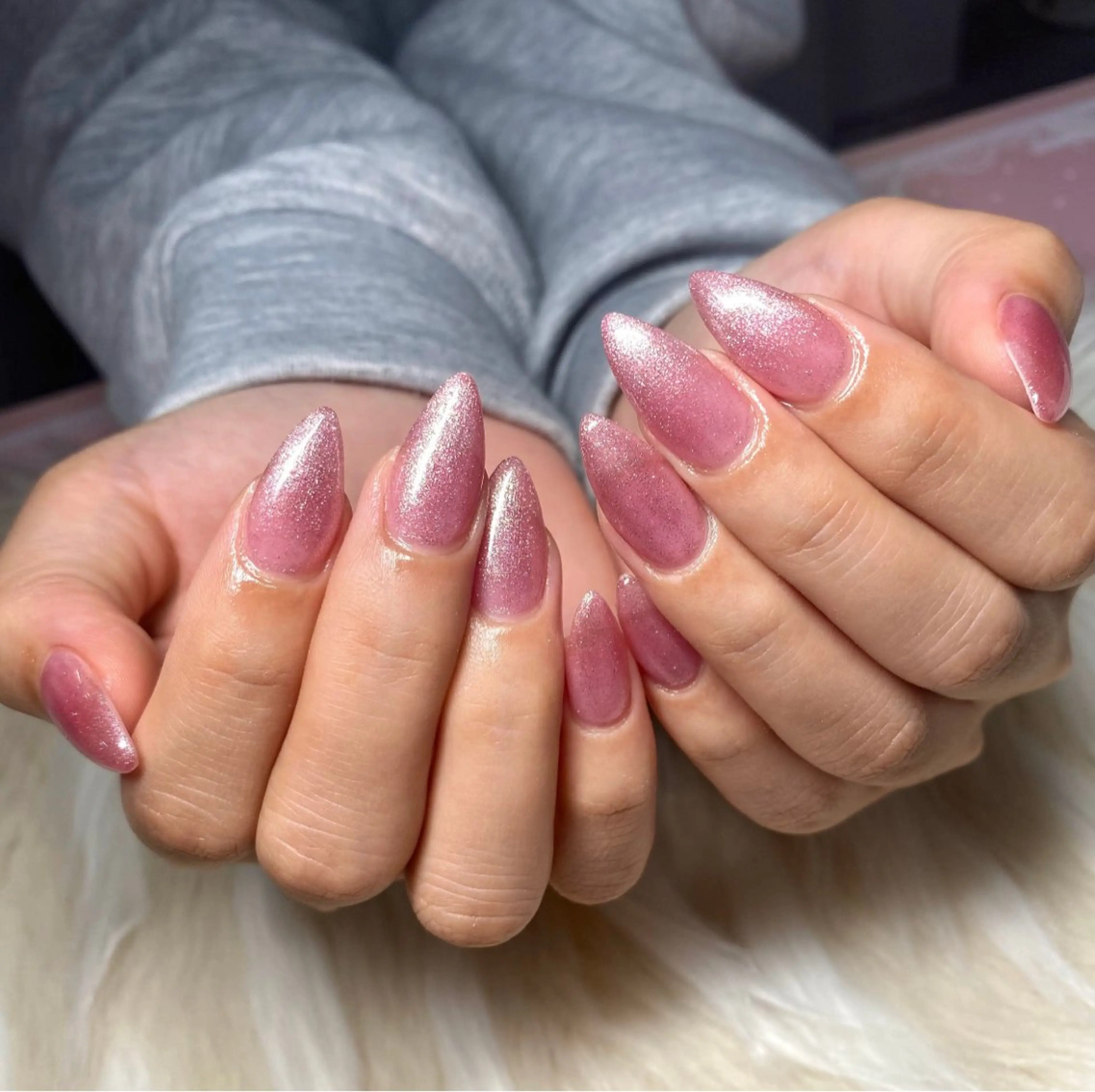 ネイル 長さ出し フレンチネイル ジェルネイル グラデーション 韓国ネイル ハンドネイル Nail&eye Belire 新宿のネイルデザイン