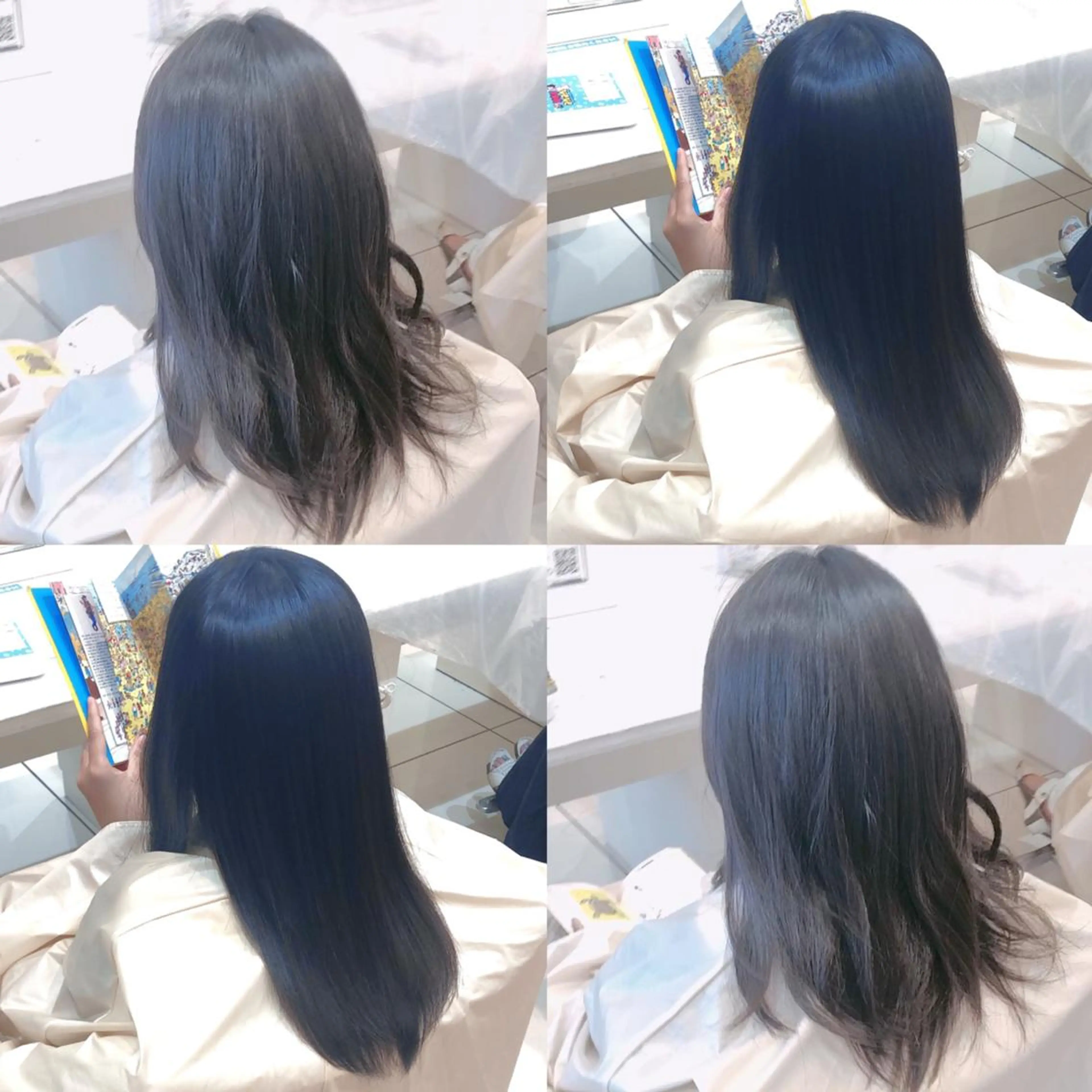 ロング パーマ キッズ ストレートパーマ mahiro 🦎のヘアスタイル