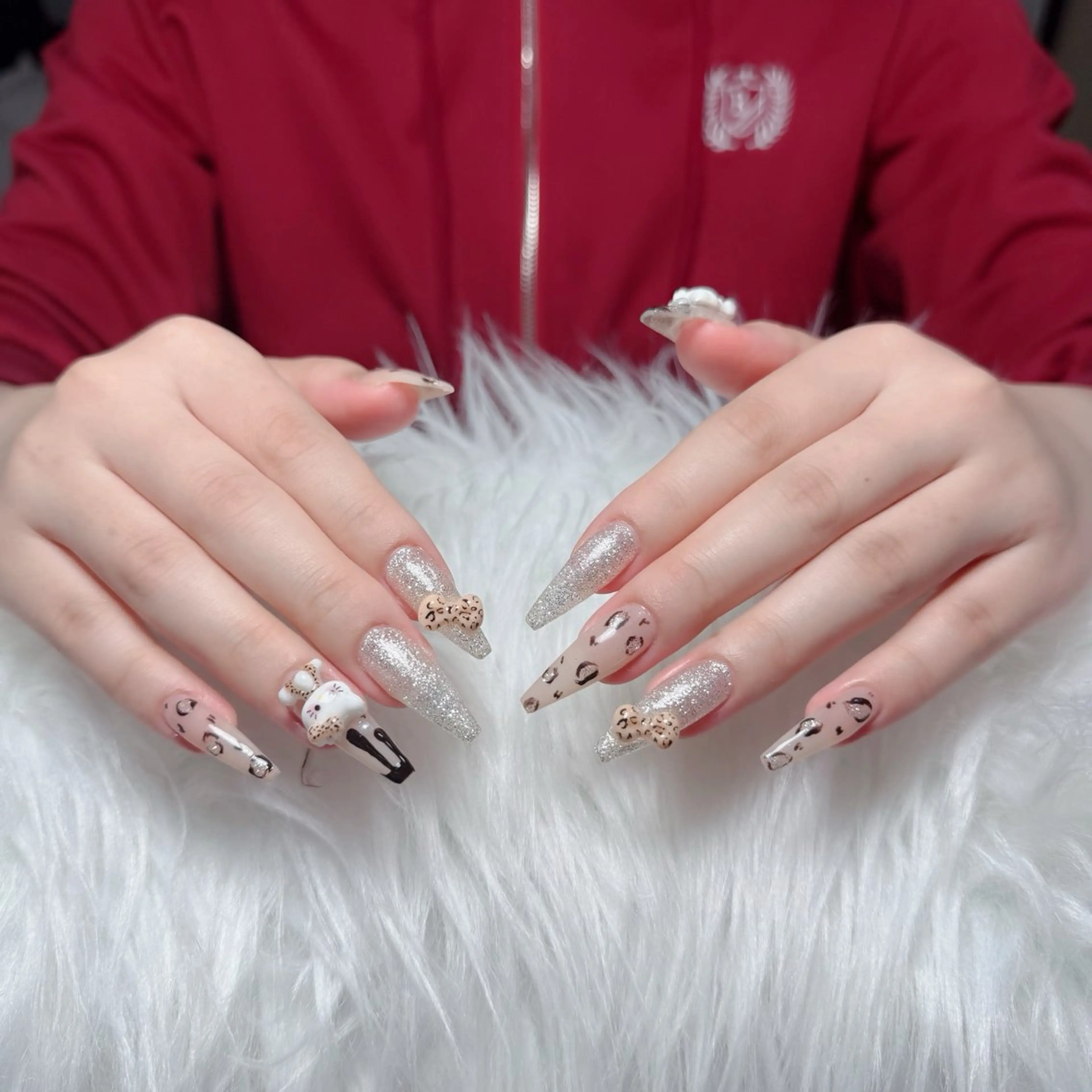 ネイル アートネイル フレンチネイル ジェルネイル 韓国ネイル マグネットネイル ハンドネイル Lenie Nail Okuboのネイルデザイン