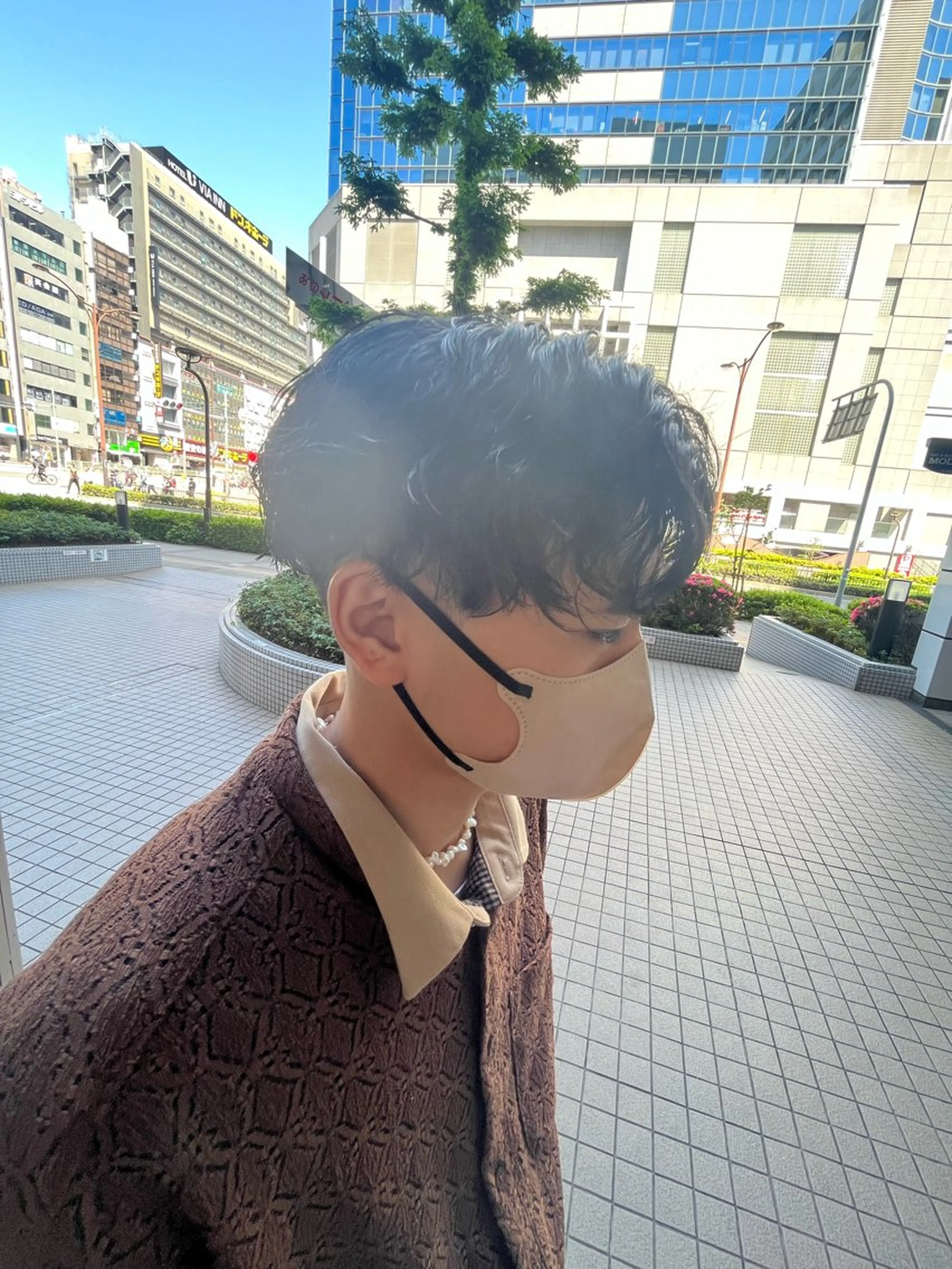メンズ カット パーマ MODEK's阿倍野 HONOKAのヘアスタイル