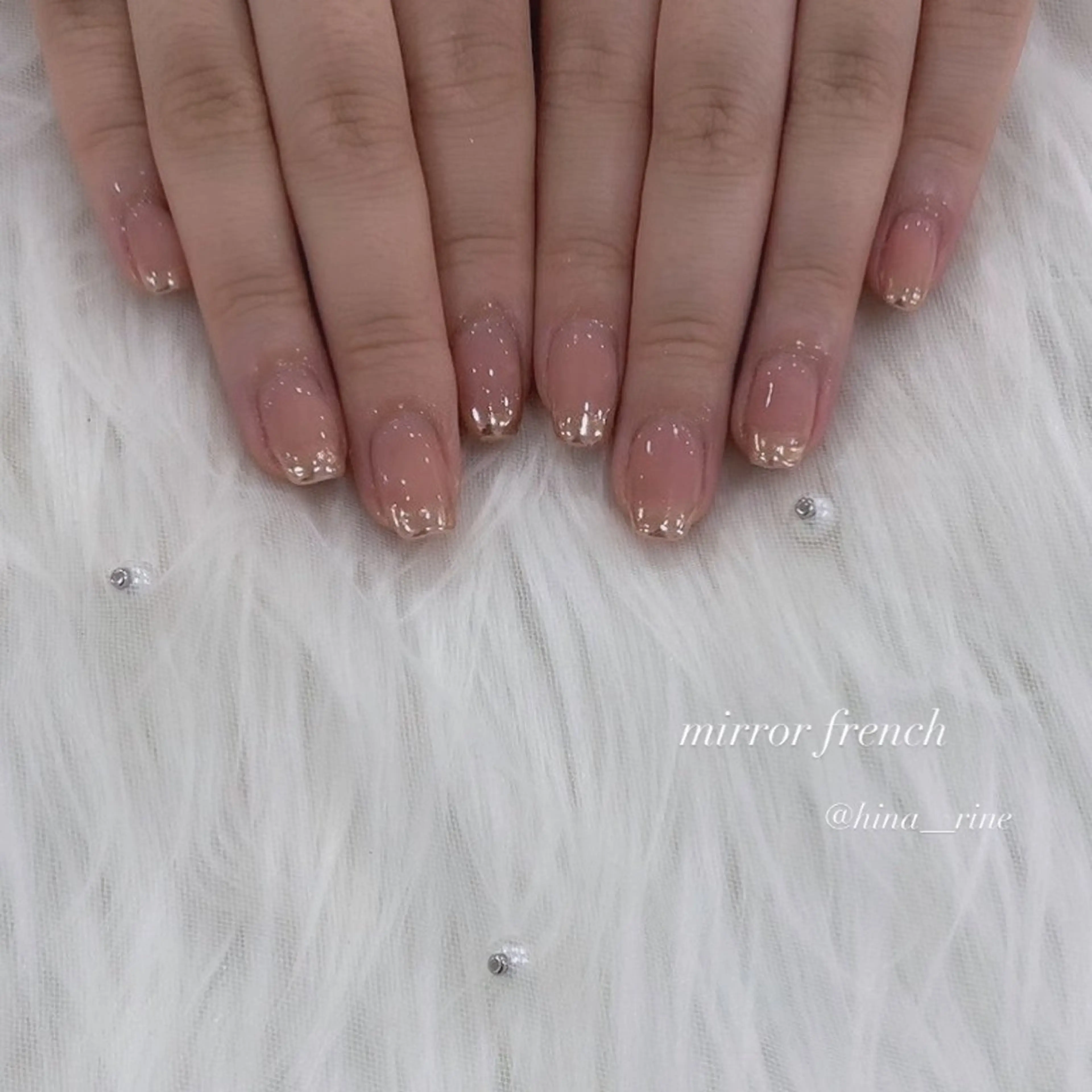 ネイル nail&eyelash Rine所属・新井場 日菜【Rine】のネイルデザイン