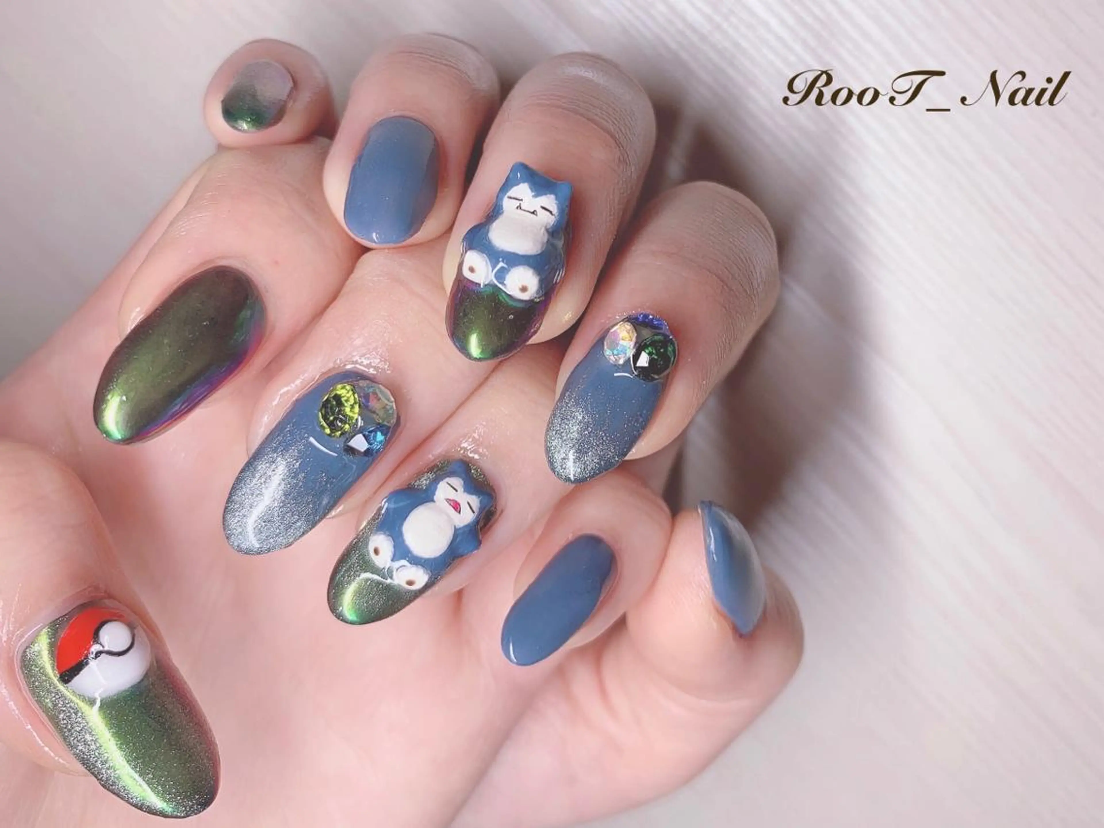 キッズ ネイル ハンドネイル RooT Nailのネイルデザイン