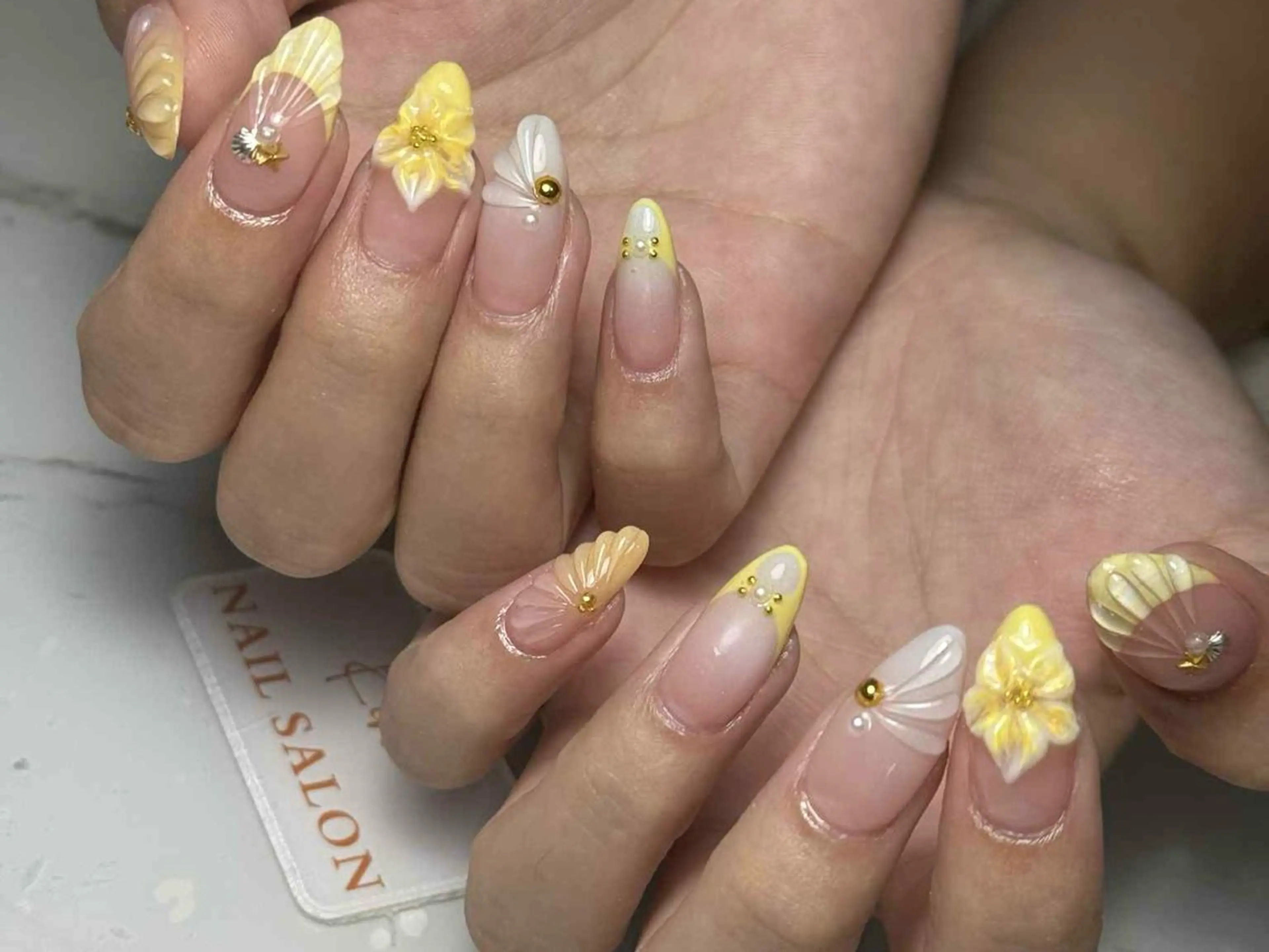 ネイル アートネイル フレンチネイル ジェルネイル グラデーション 韓国ネイル ハンドネイル ハンドケア Nail Salon Kihi さくらのネイルデザイン