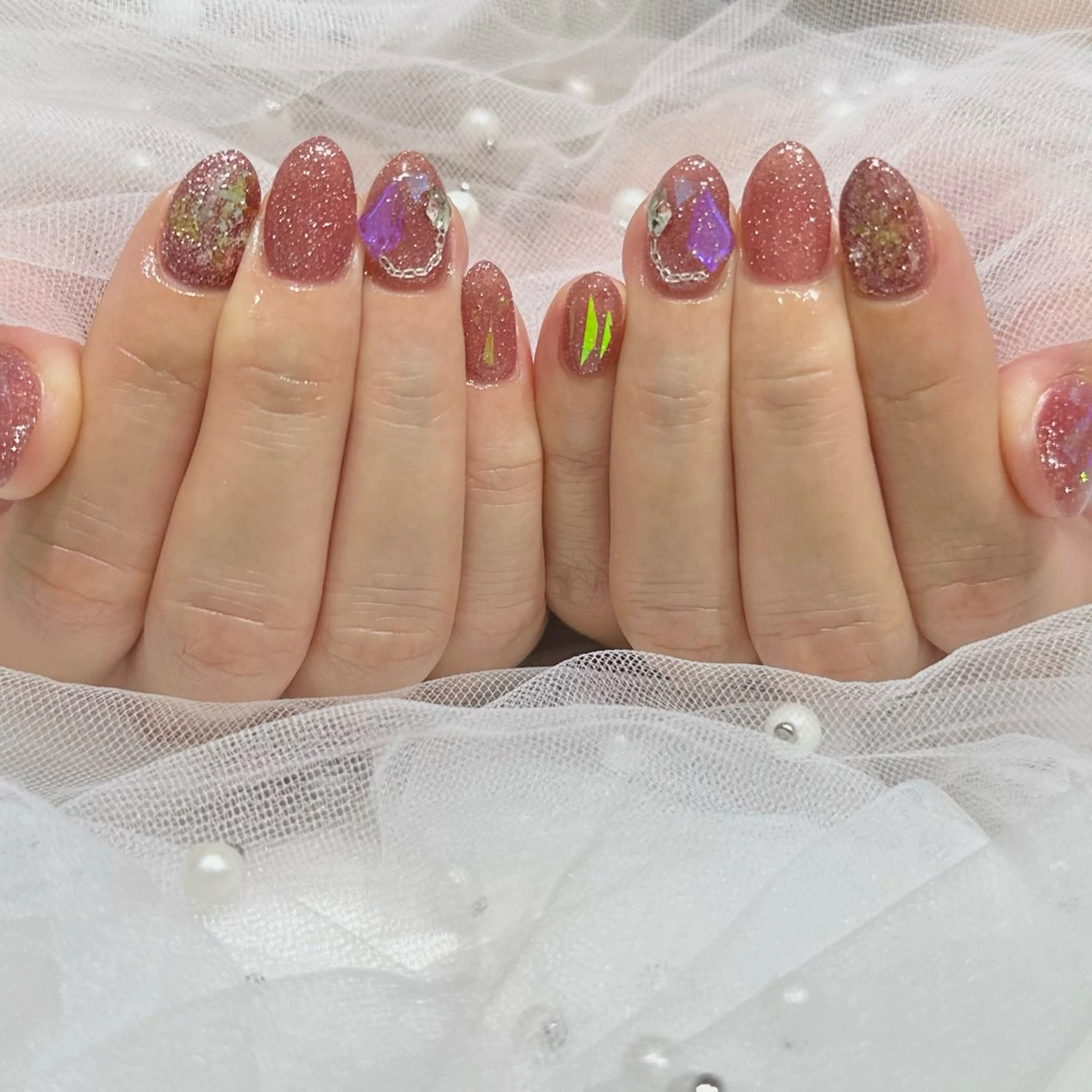 ネイル 持ち込み nailsalon Lucetta.のネイルデザイン