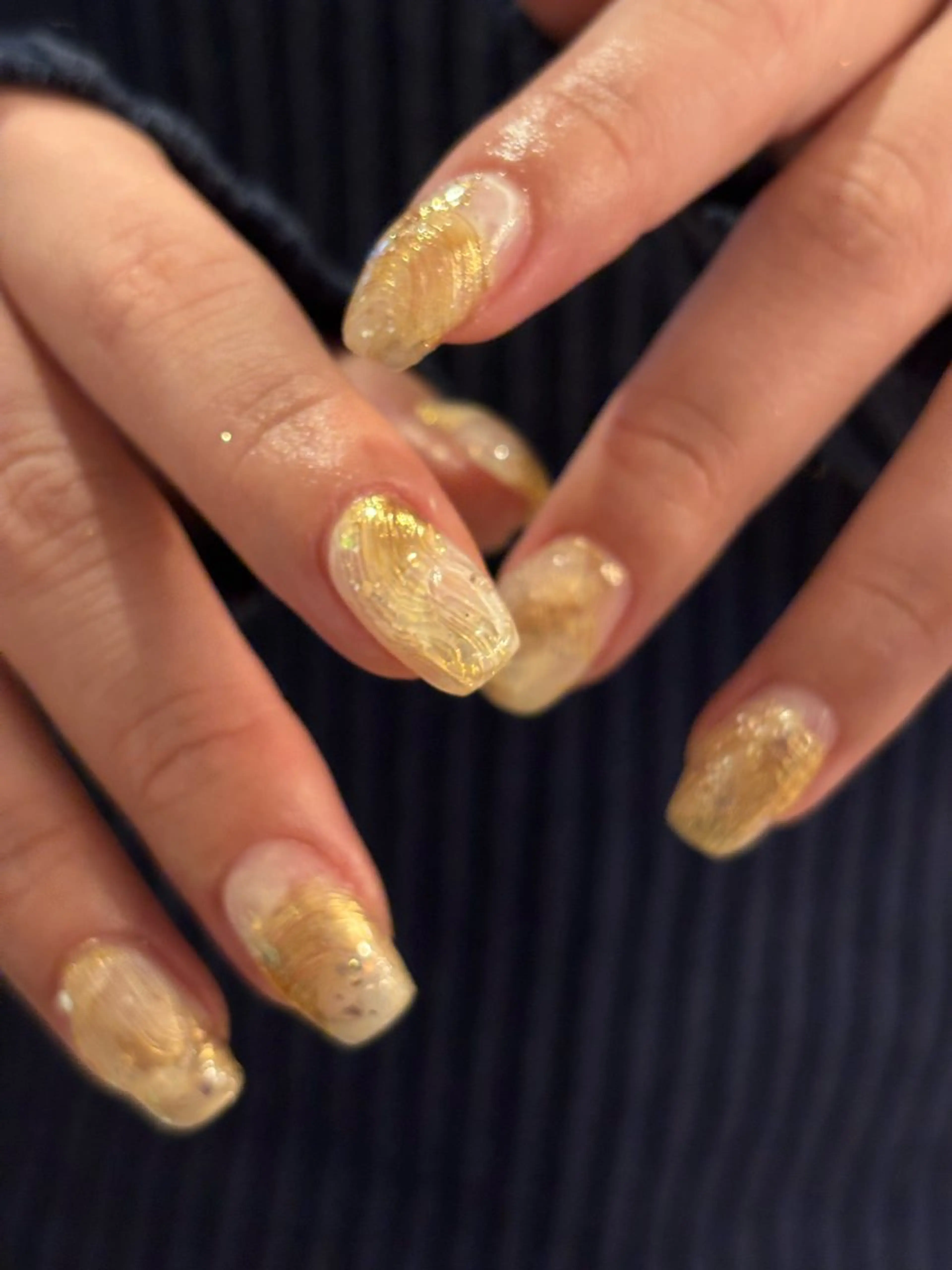 ネイル クリアネイル ニュアンスネイル ハンドネイル Filonnail rinaのネイルデザイン