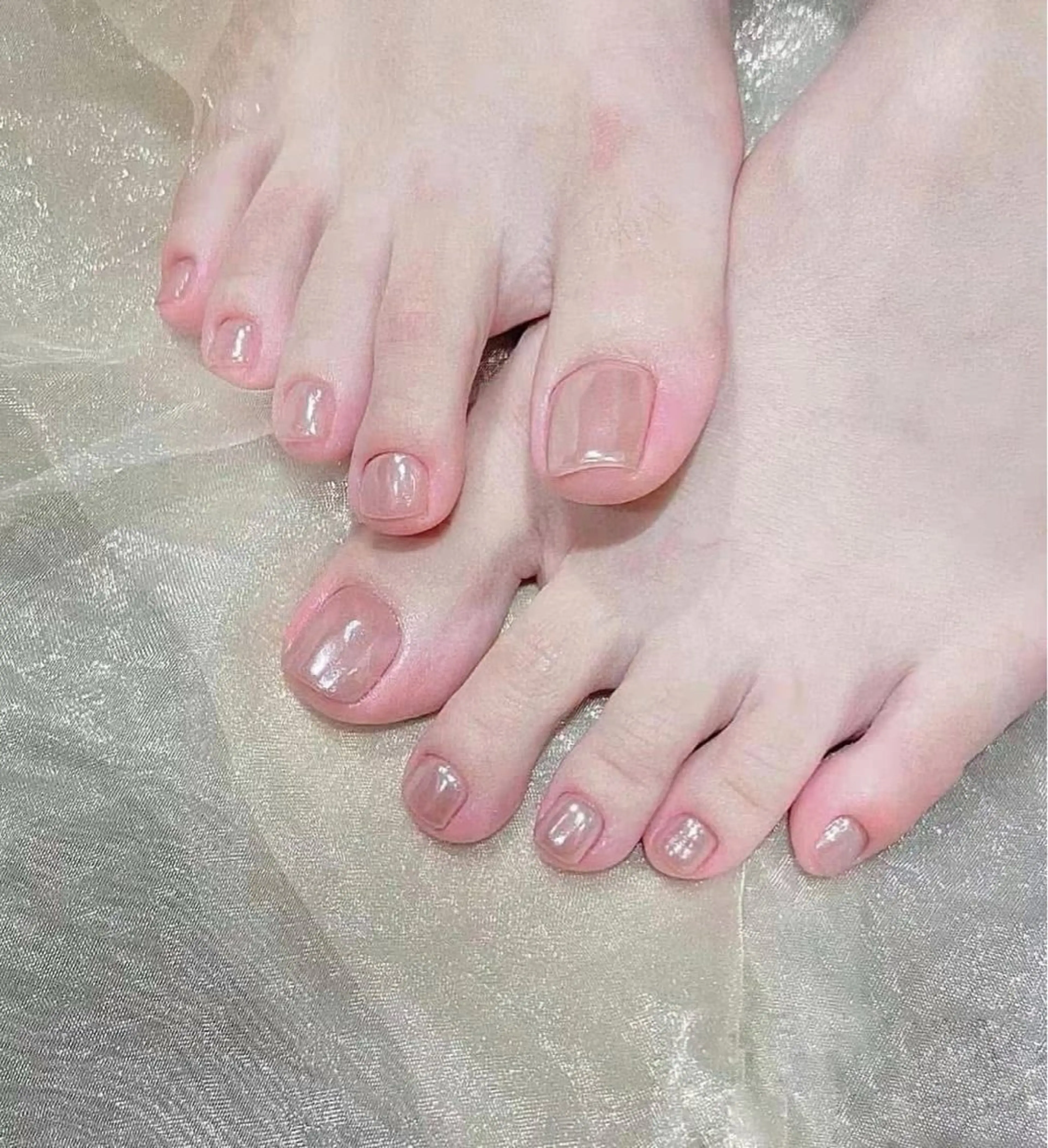 ネイル フットネイル ミラーネイル フットネイル ハンドケア Hi Beauty 渋谷(ネイル、ハイパーナイフ6、脂肪れいきゃく、マッサージ＆エステサロン)所属・Hi beauty 渋谷のネイルデザイン