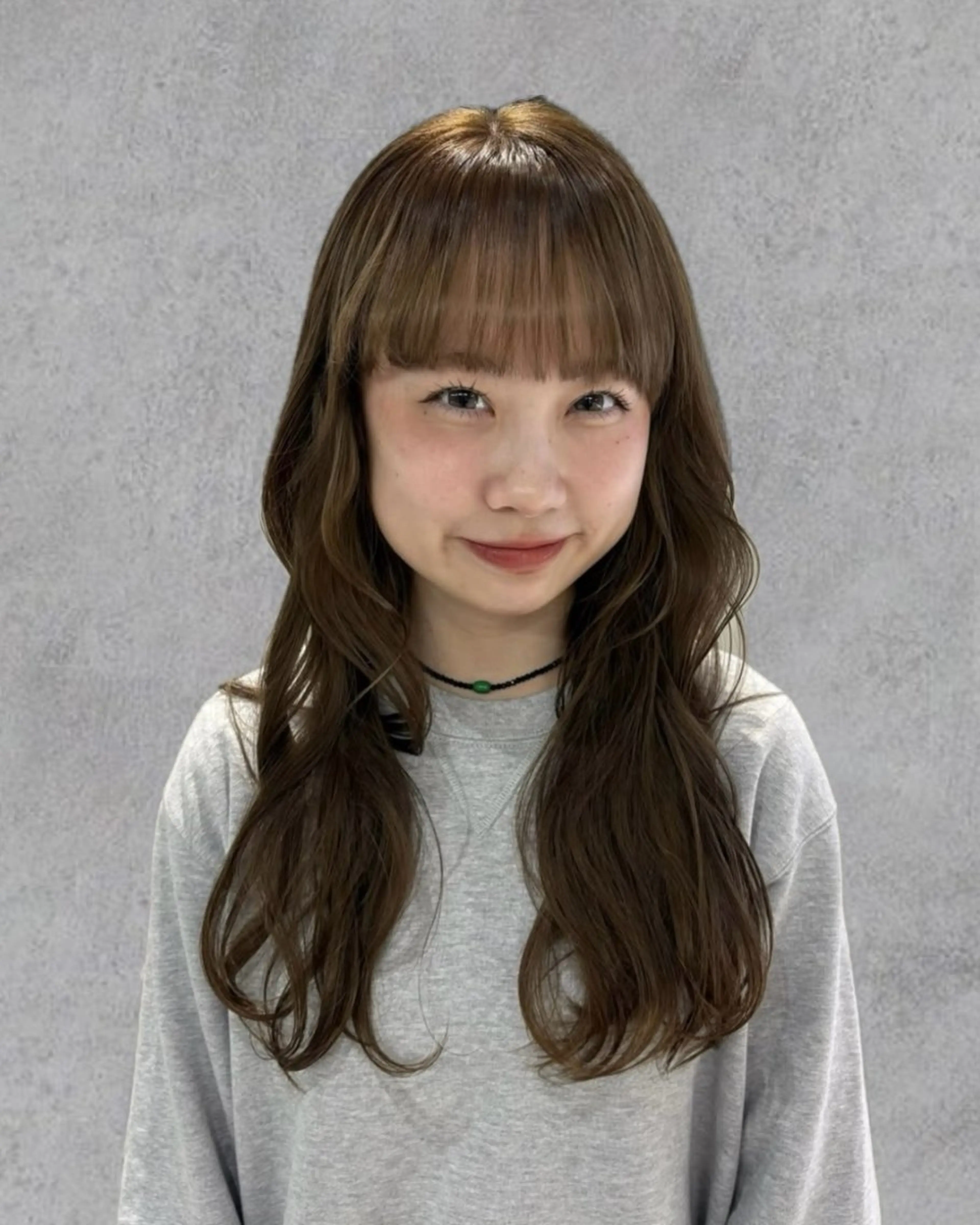 セミロング カラー ヘアカラー Graph./ oraのヘアスタイル