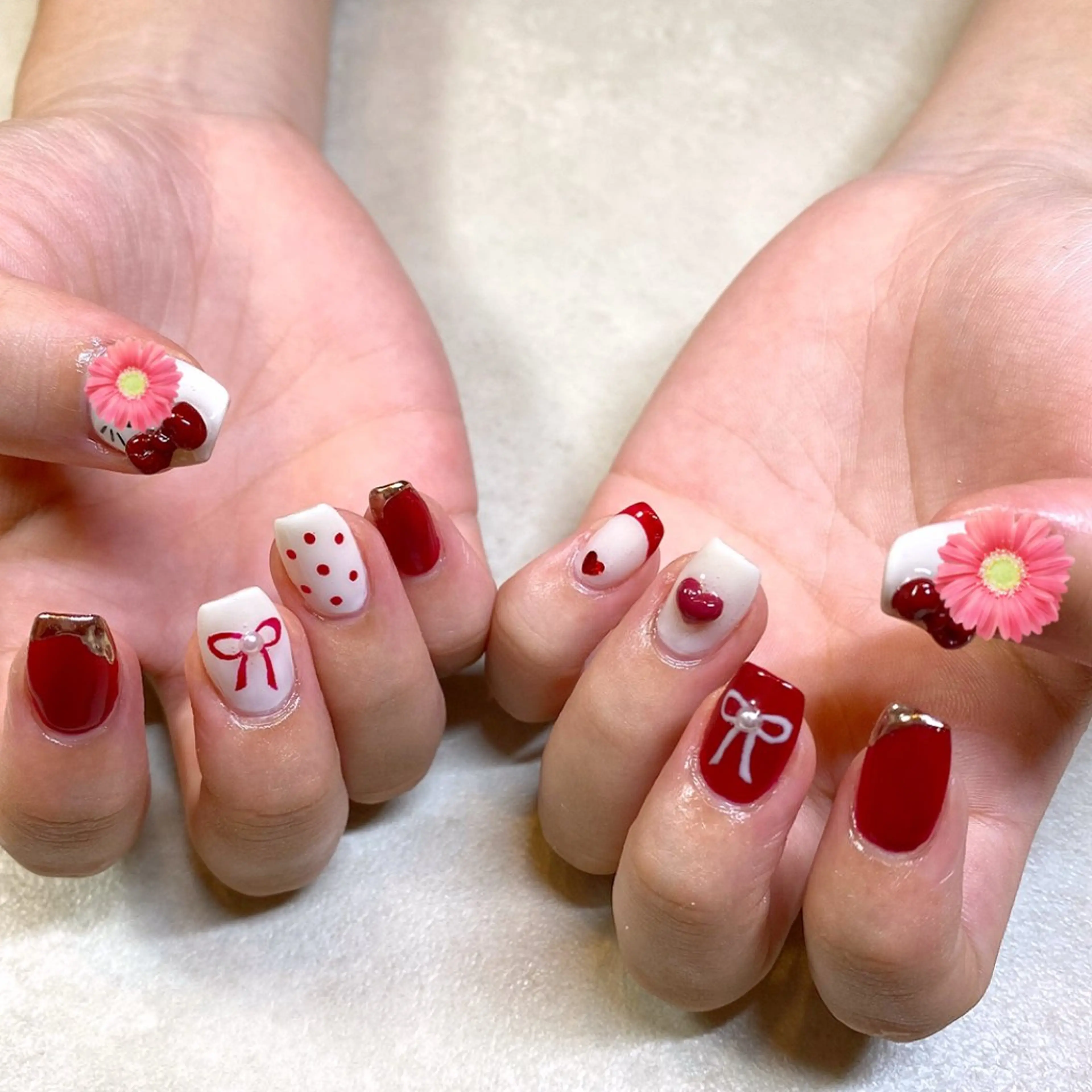 ネイル ハンドネイル Nail  R 🌸Noriのネイルデザイン
