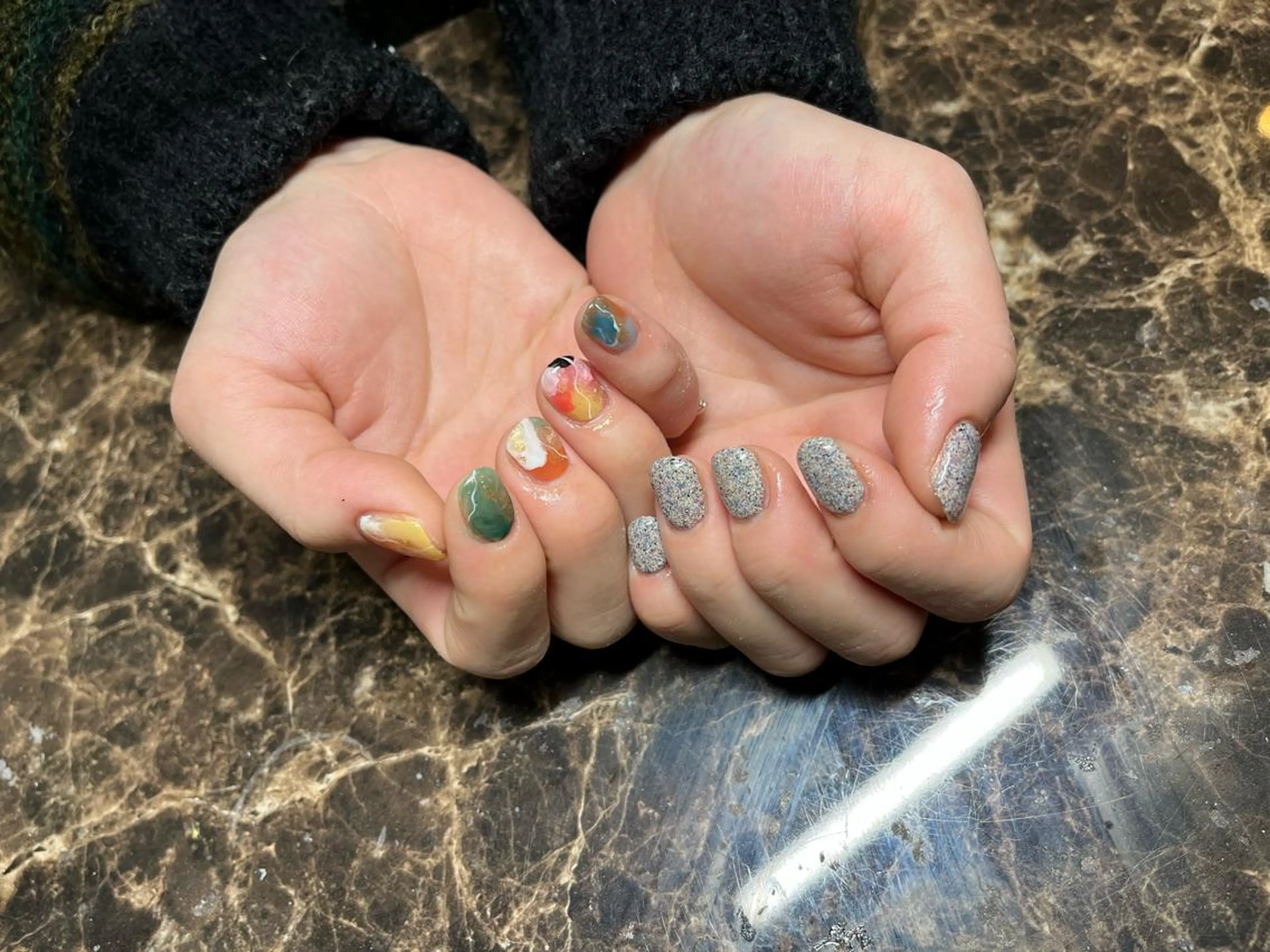 ネイル ハンドネイル IROHA Nail 矢掛萌子のネイルデザイン
