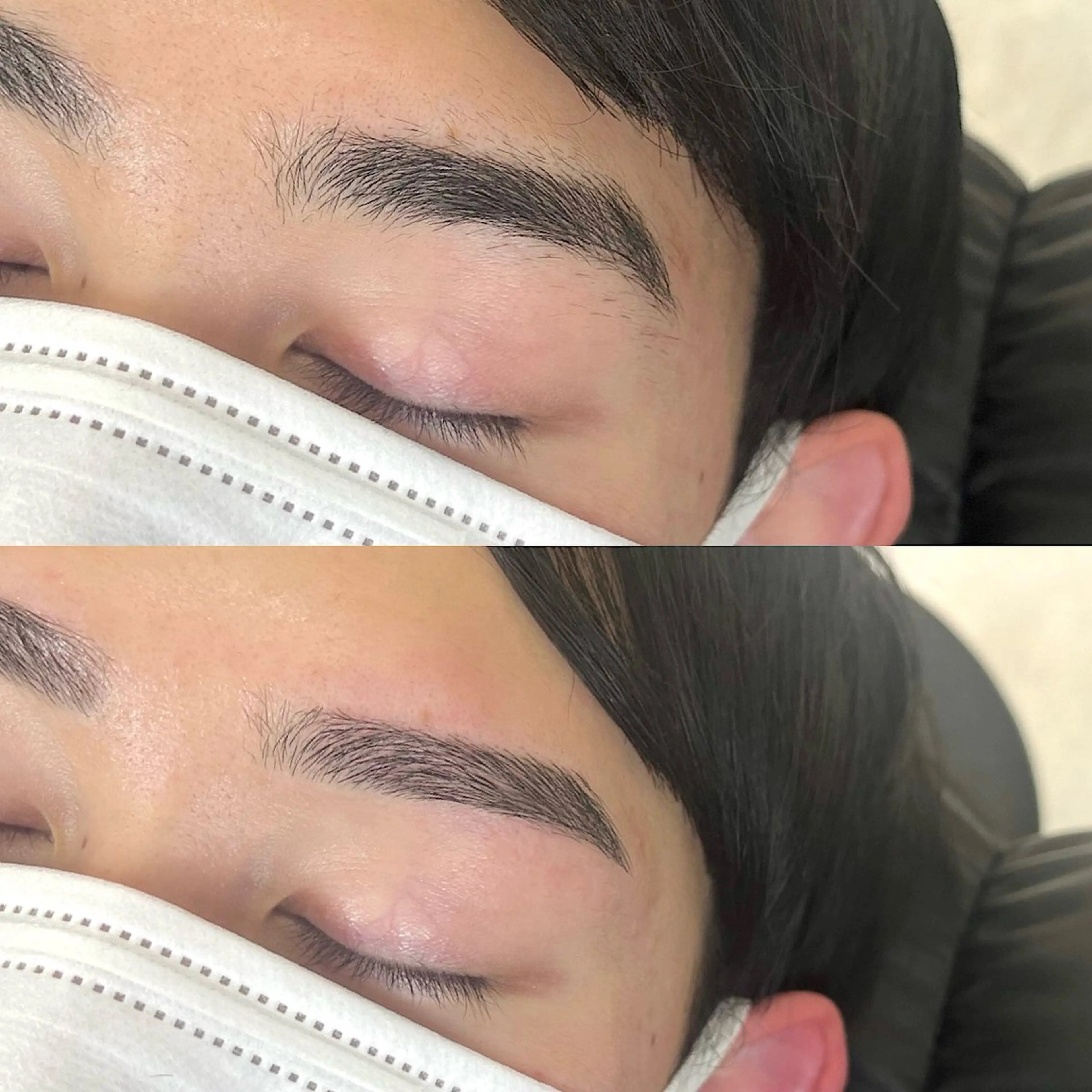 メンズ LEDマツエク 撮影モデル無料募集のマツエク・マツパデザイン