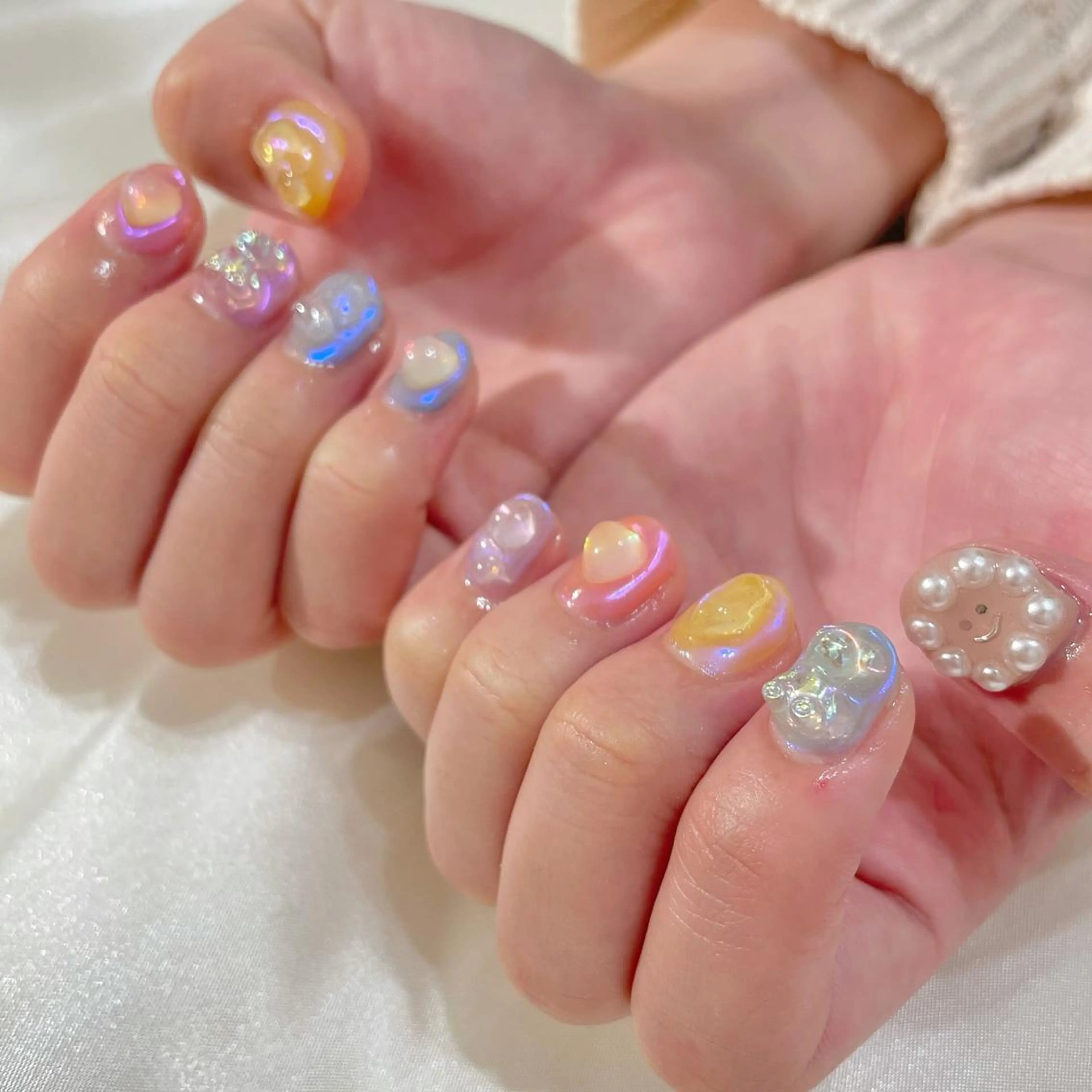 ネイル ミルフィーユ /Tomoeのネイルデザイン