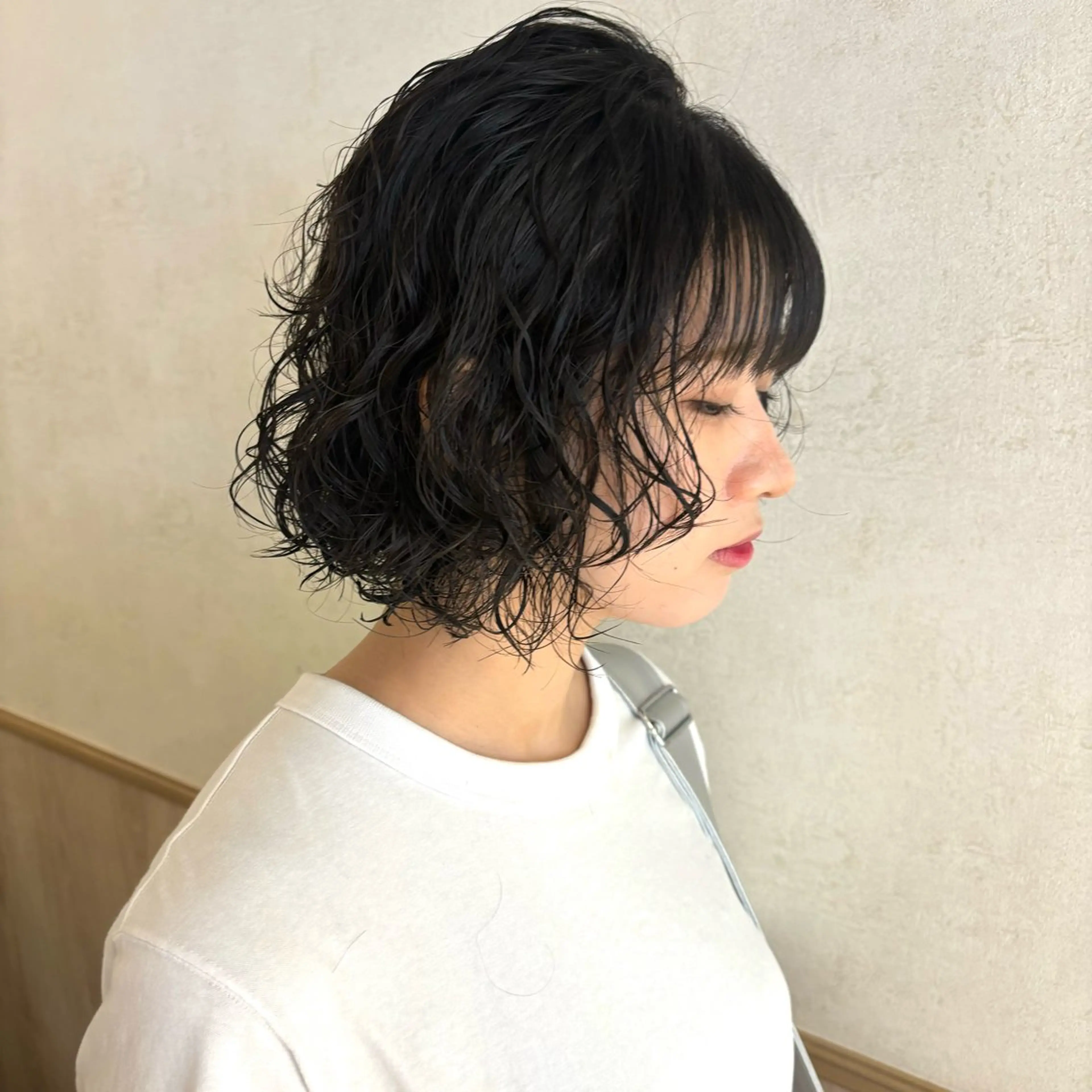 ミディアム パーマ カット パーマ izumi/ ボブ/パーマのヘアスタイル