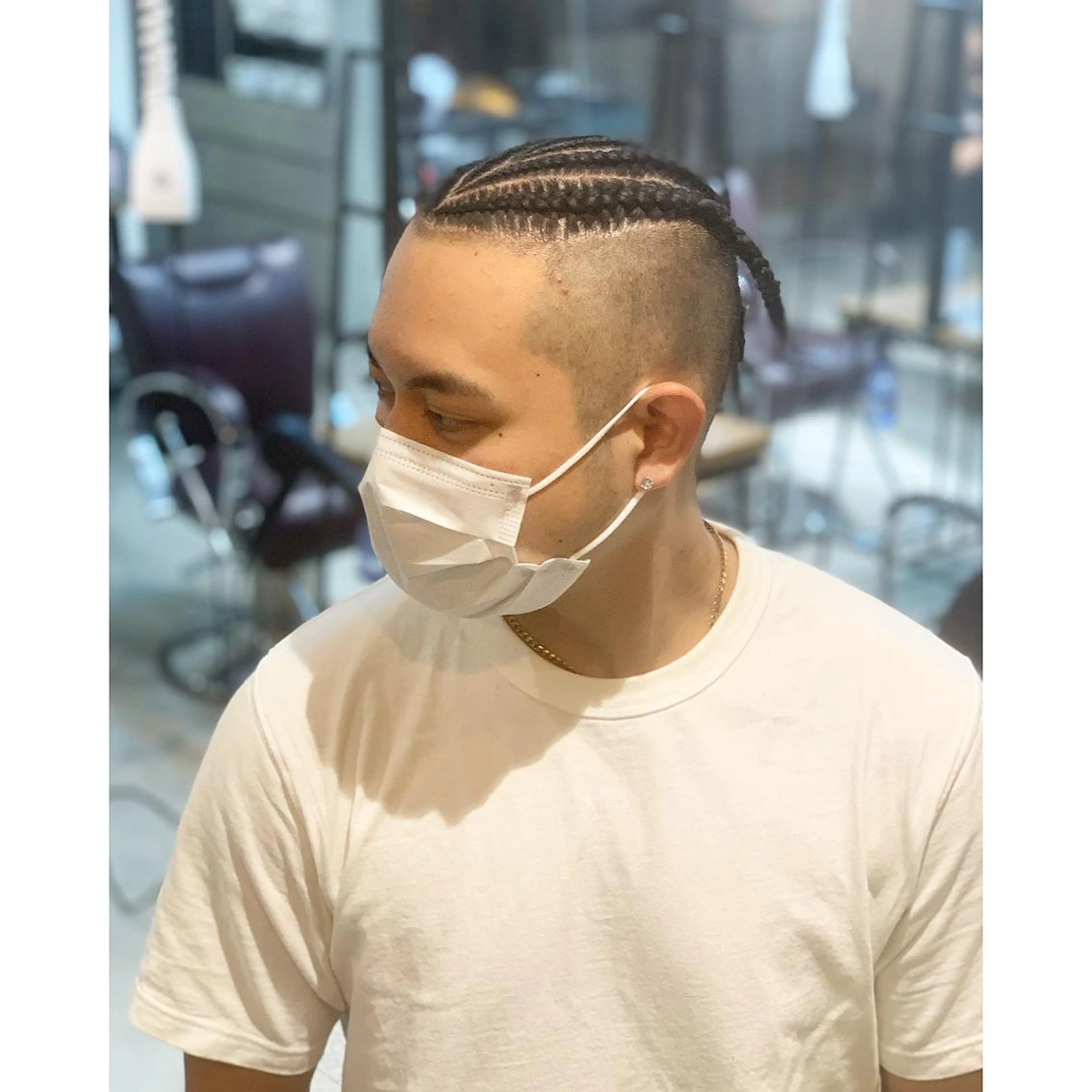 ロング カラー パーマ ヘアアレンジ メンズ キッズ 子どものヘアアレンジ エクステ ヘアセット 大人のハイトーン💎 BRAIDS💎愛子のヘアスタイル