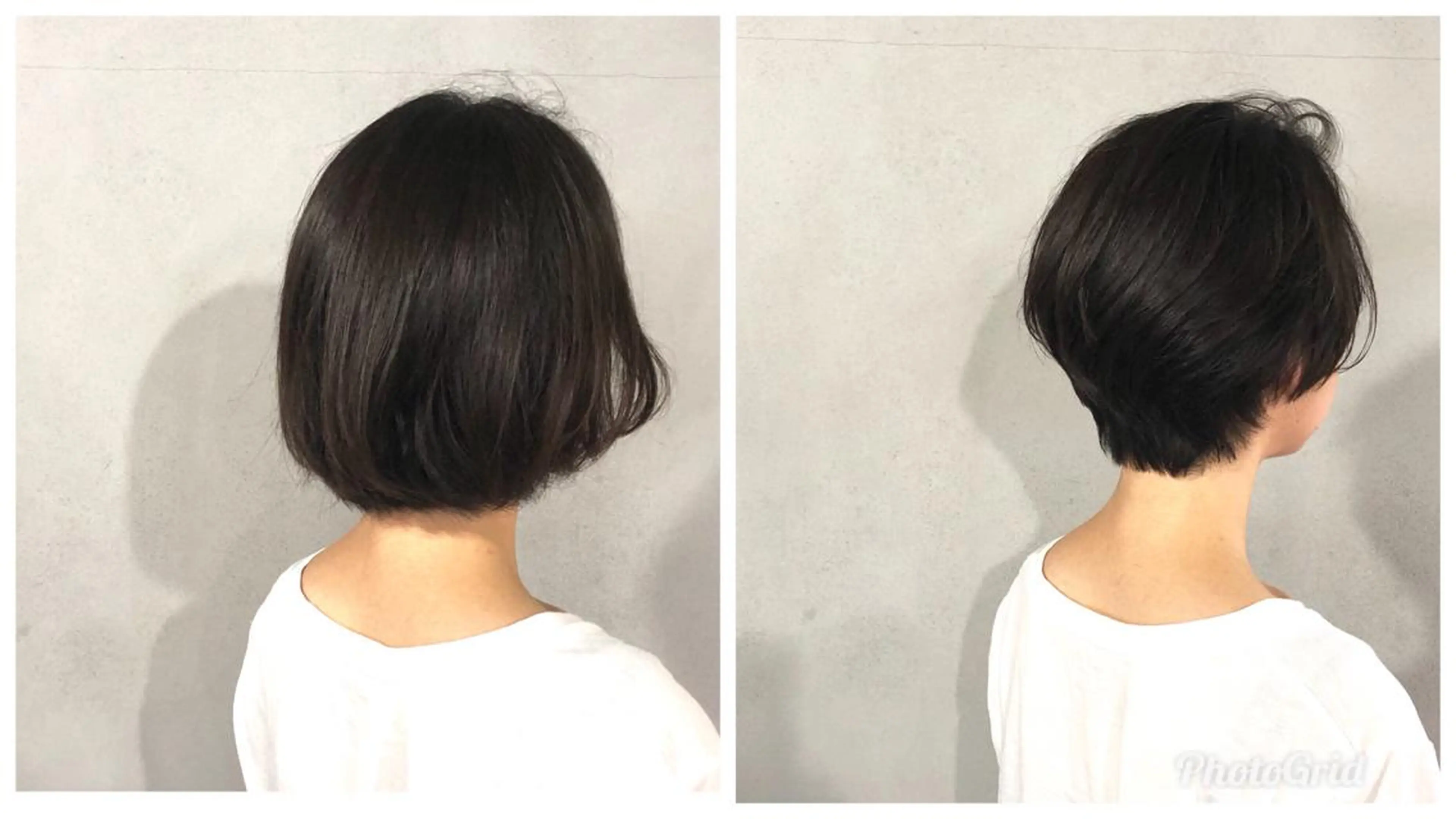 ショート カラー ボブ ショートヘア カット ヘアカラー トリートメント ボブ/ショート/ 白髪染め/メンズ葛西のヘアスタイル