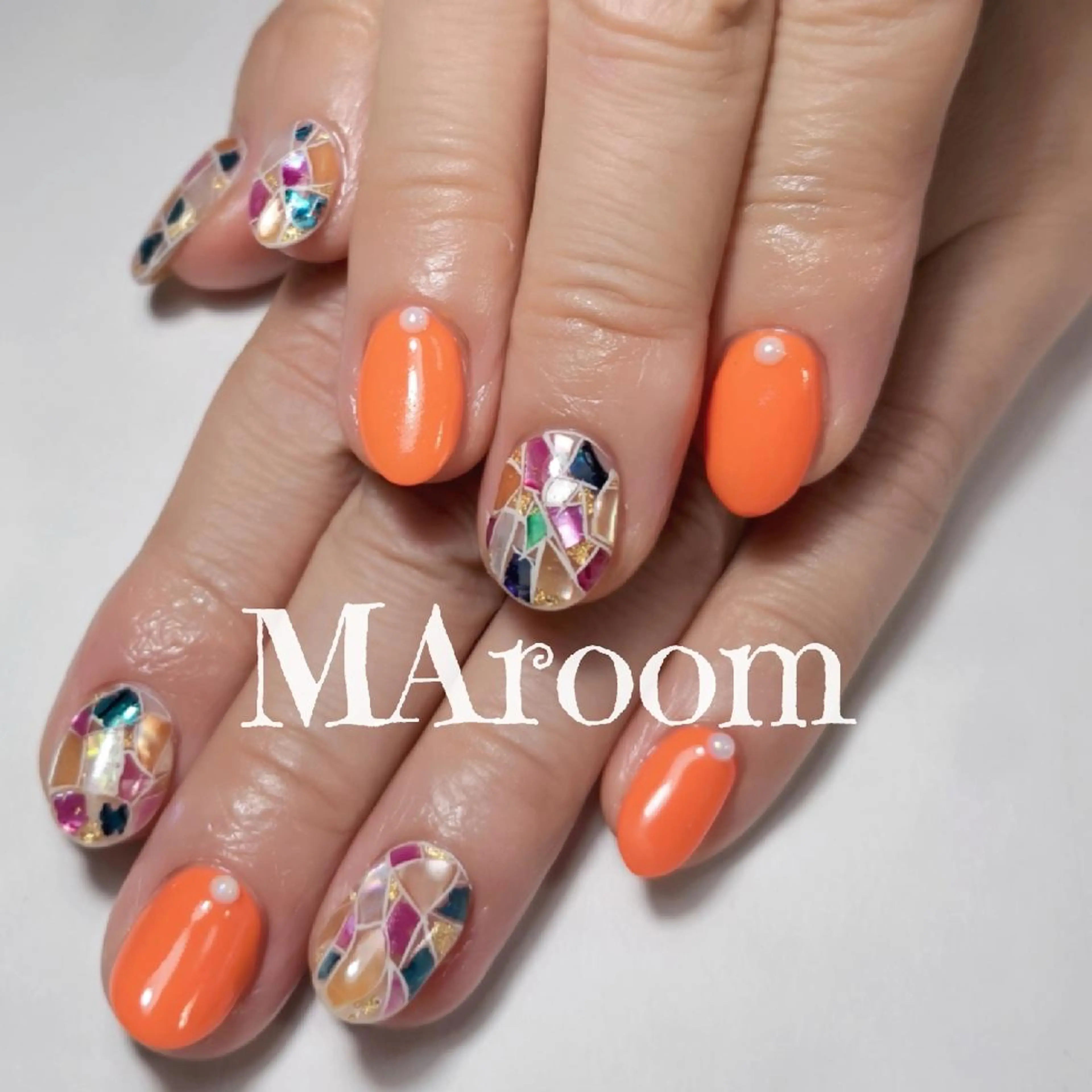 ネイル ＆MERCI所属・&MERCI nail maoのネイルデザイン