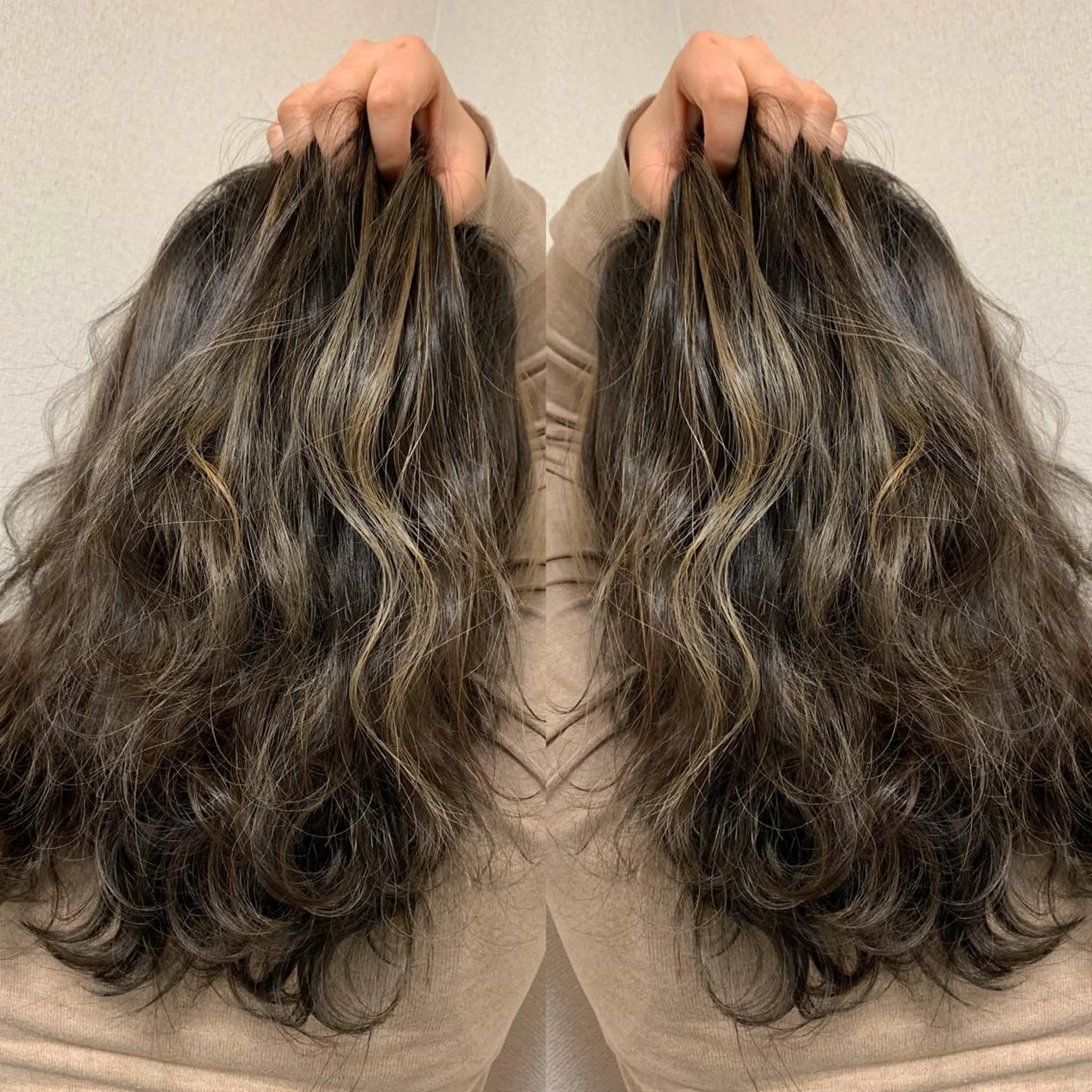 ロング カラー ヘアカラー TriumpH天王寺店【ミルボンAujua認定サロン】所属・SAKI🐈⬛【 HAPPY届けます】のヘアスタイル