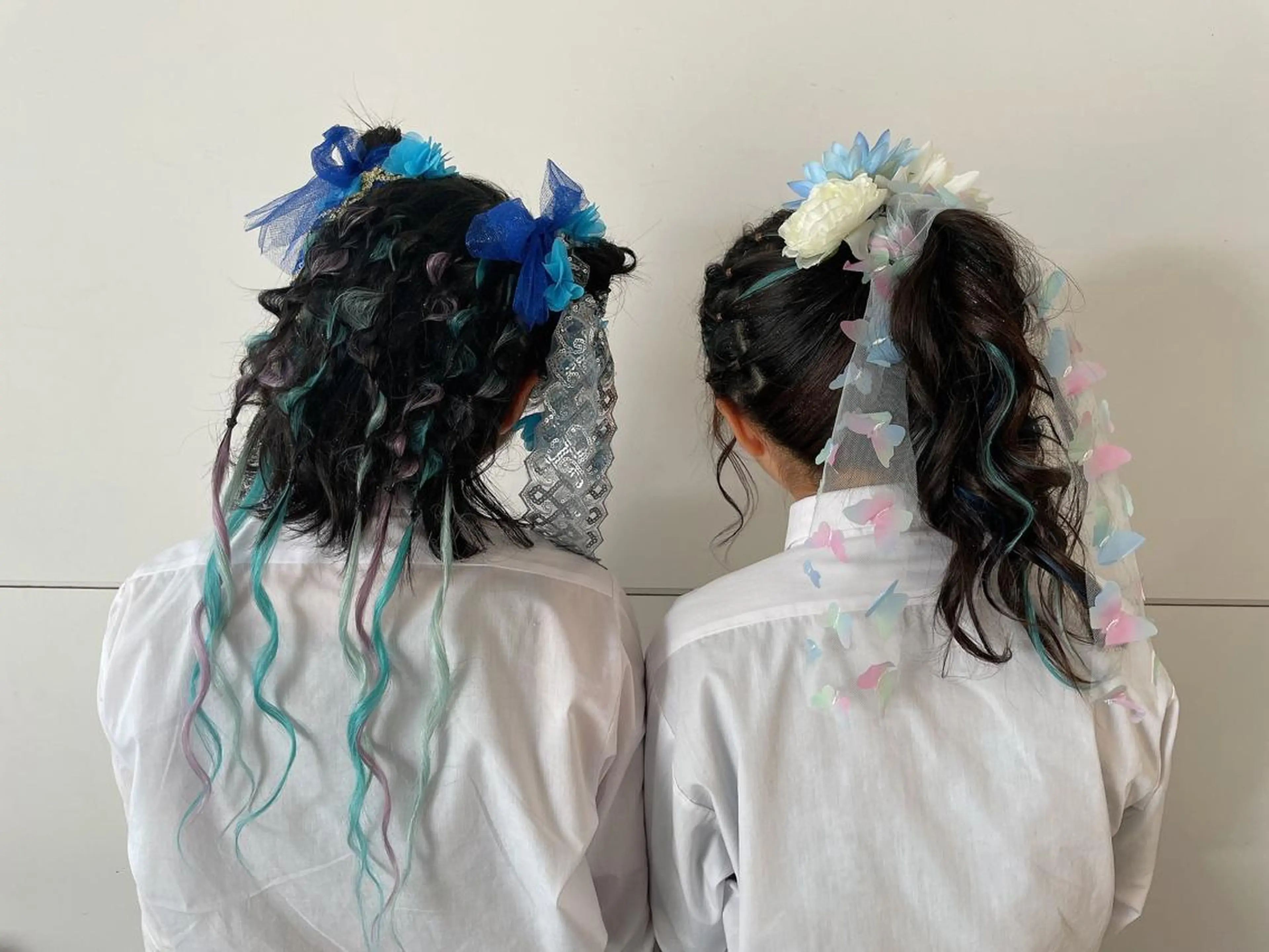 ロング ヘアアレンジ ヘアセット シールエクステ/ツヤ 髪🩷SATSUKIのヘアスタイル