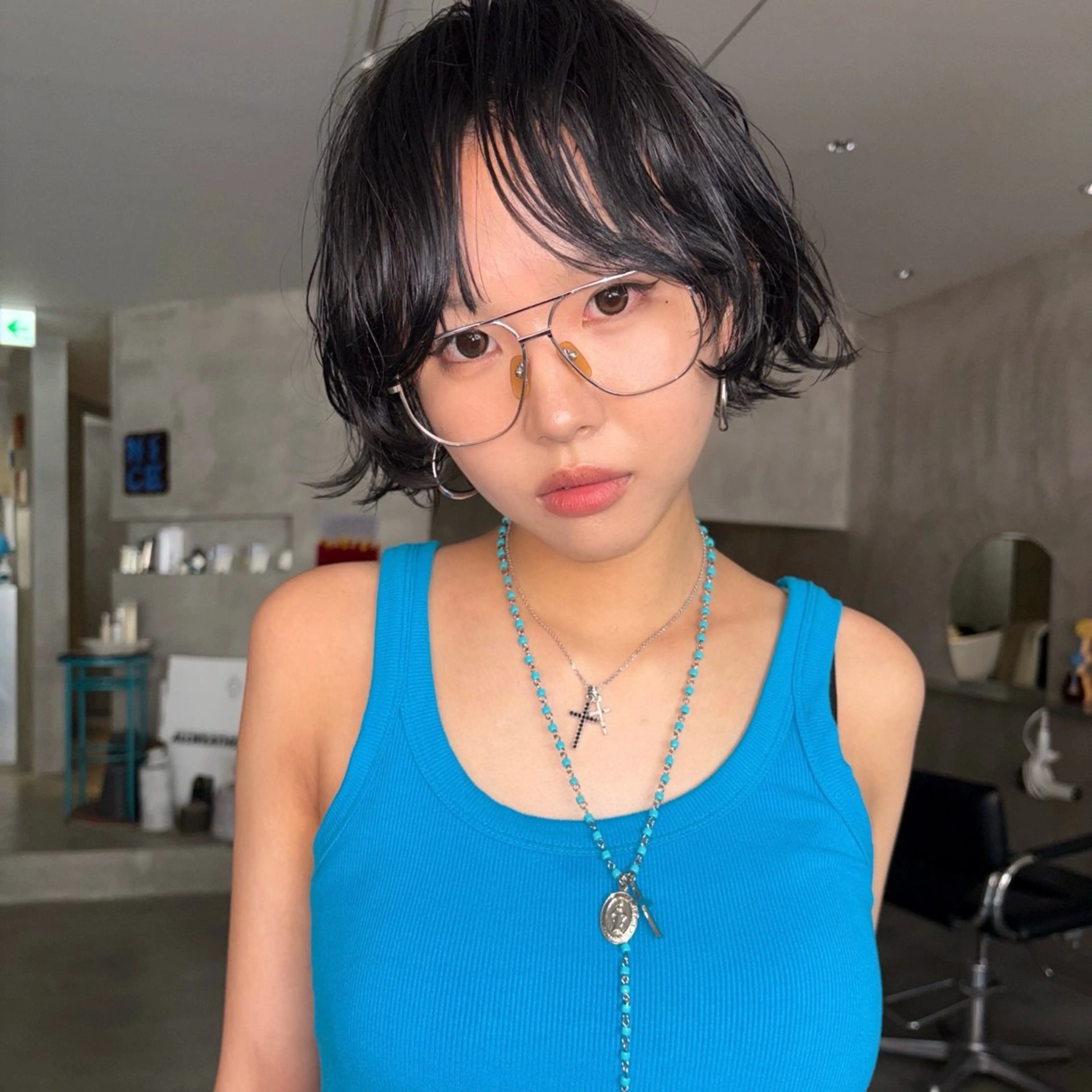 【ワンカラーモデル】ワンカラー(ブリーチなし)の写真
