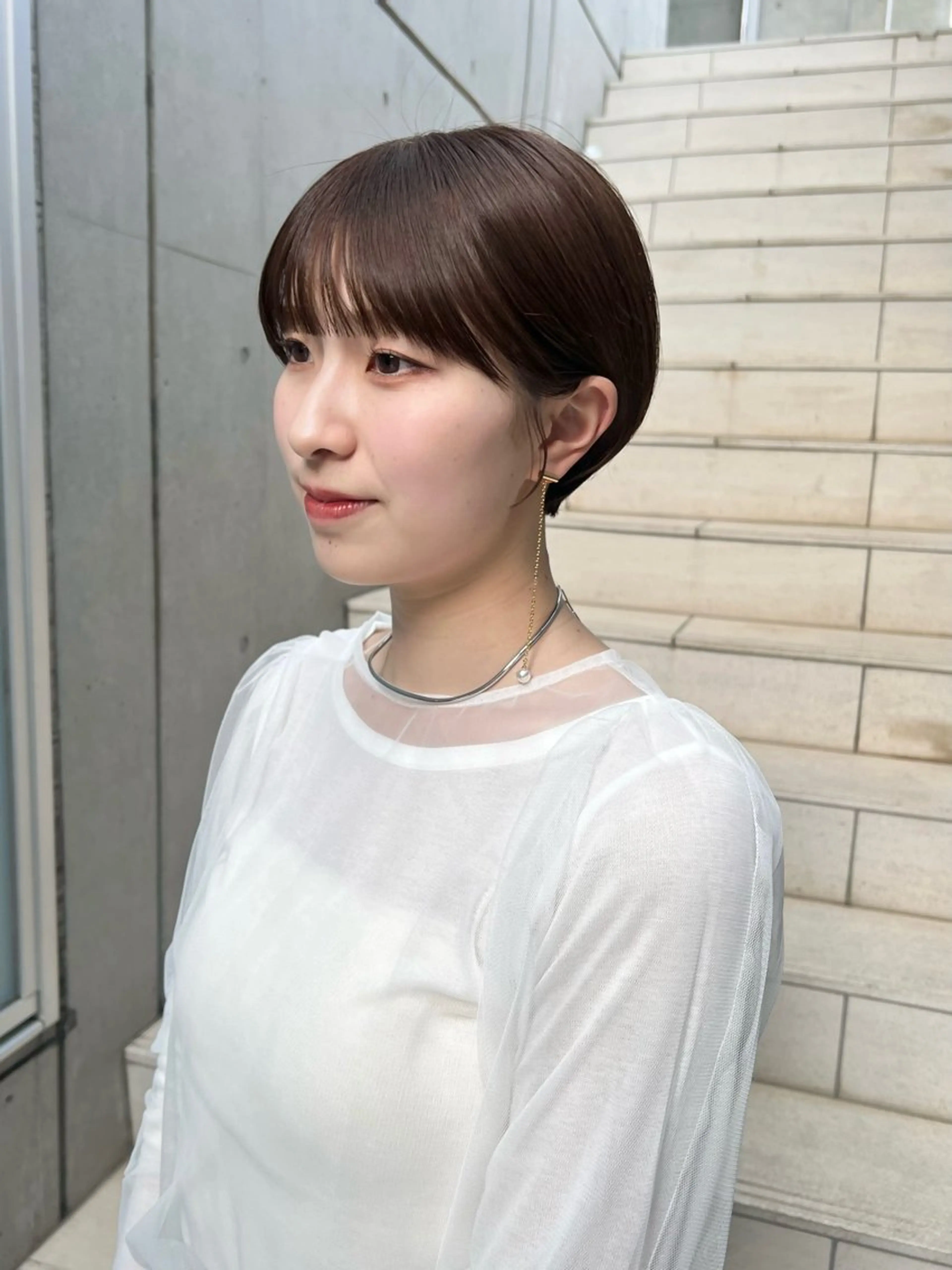 ショート nico TOKYO 渋谷所属・似合わせショート/ ハイトーン/aoiのヘアスタイル