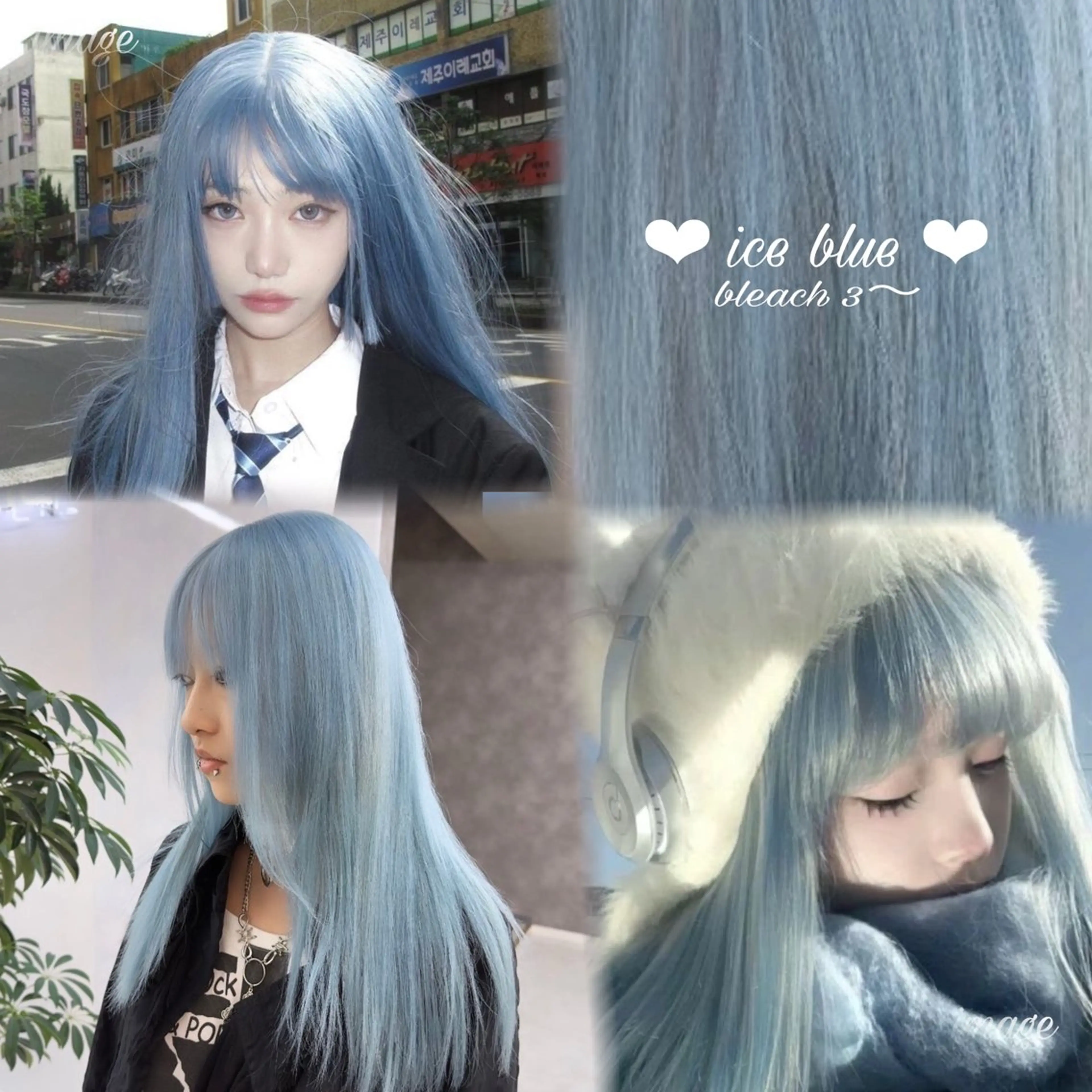 ロング カラー ヘアアレンジ メンズ メンズウルフ🐺♡ ブリーチ♡ヘアメ🎀のヘアスタイル