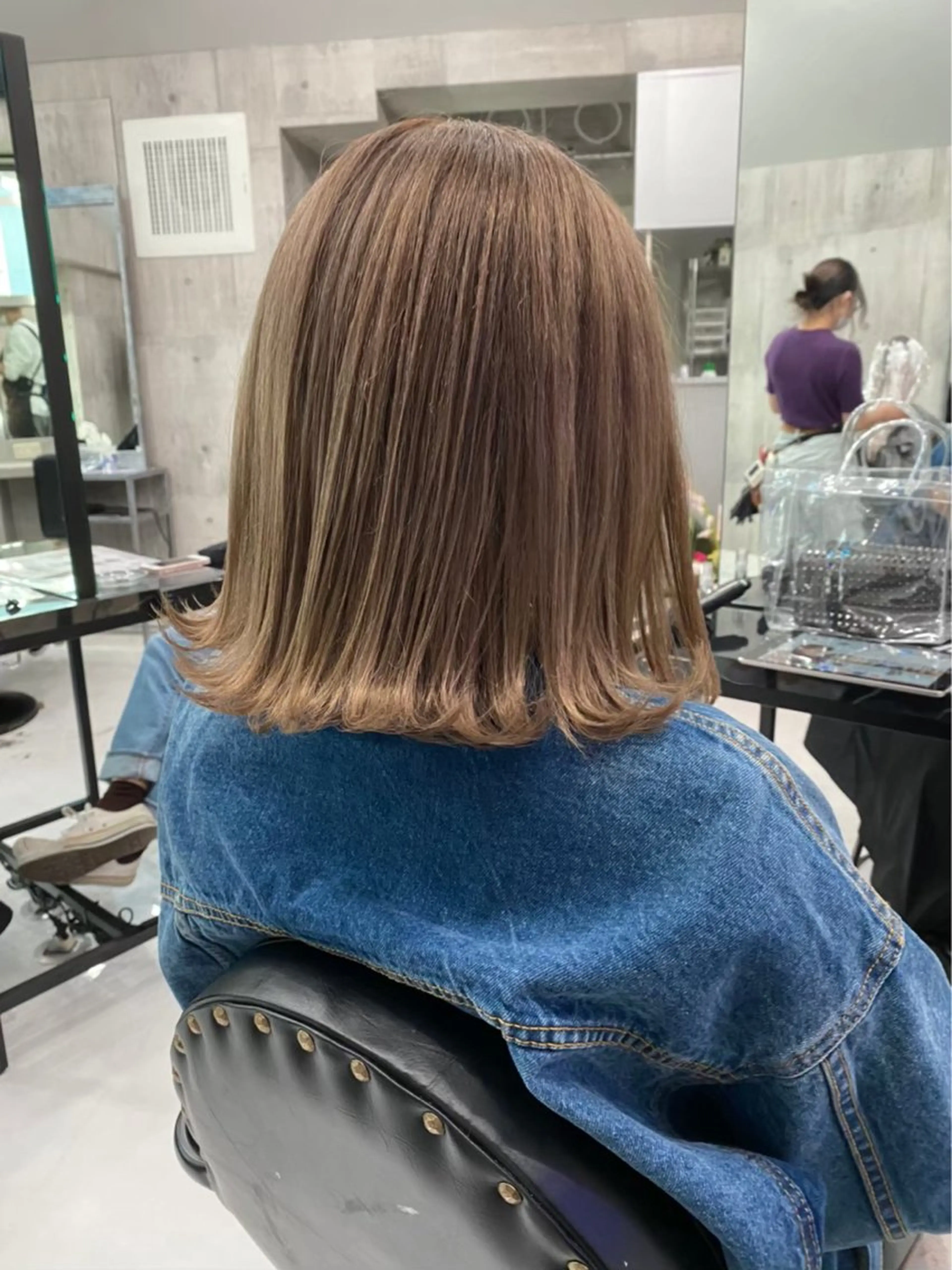 セミロング カラー 🤍似合わせメンズ uzuki🤍のヘアスタイル