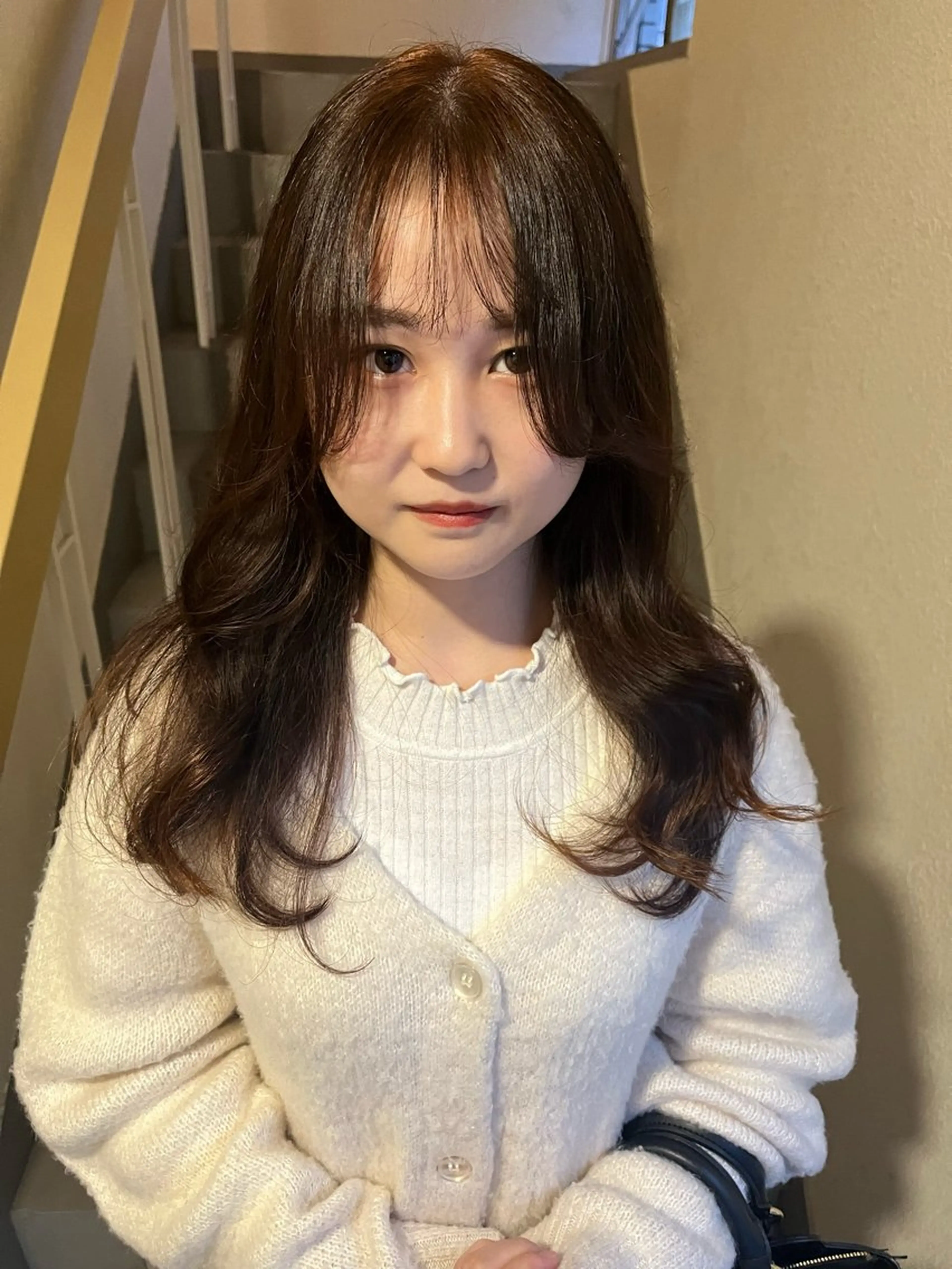 ロング カラー ヘアカラー SIKI yuuna レイヤーカット🪽のヘアスタイル