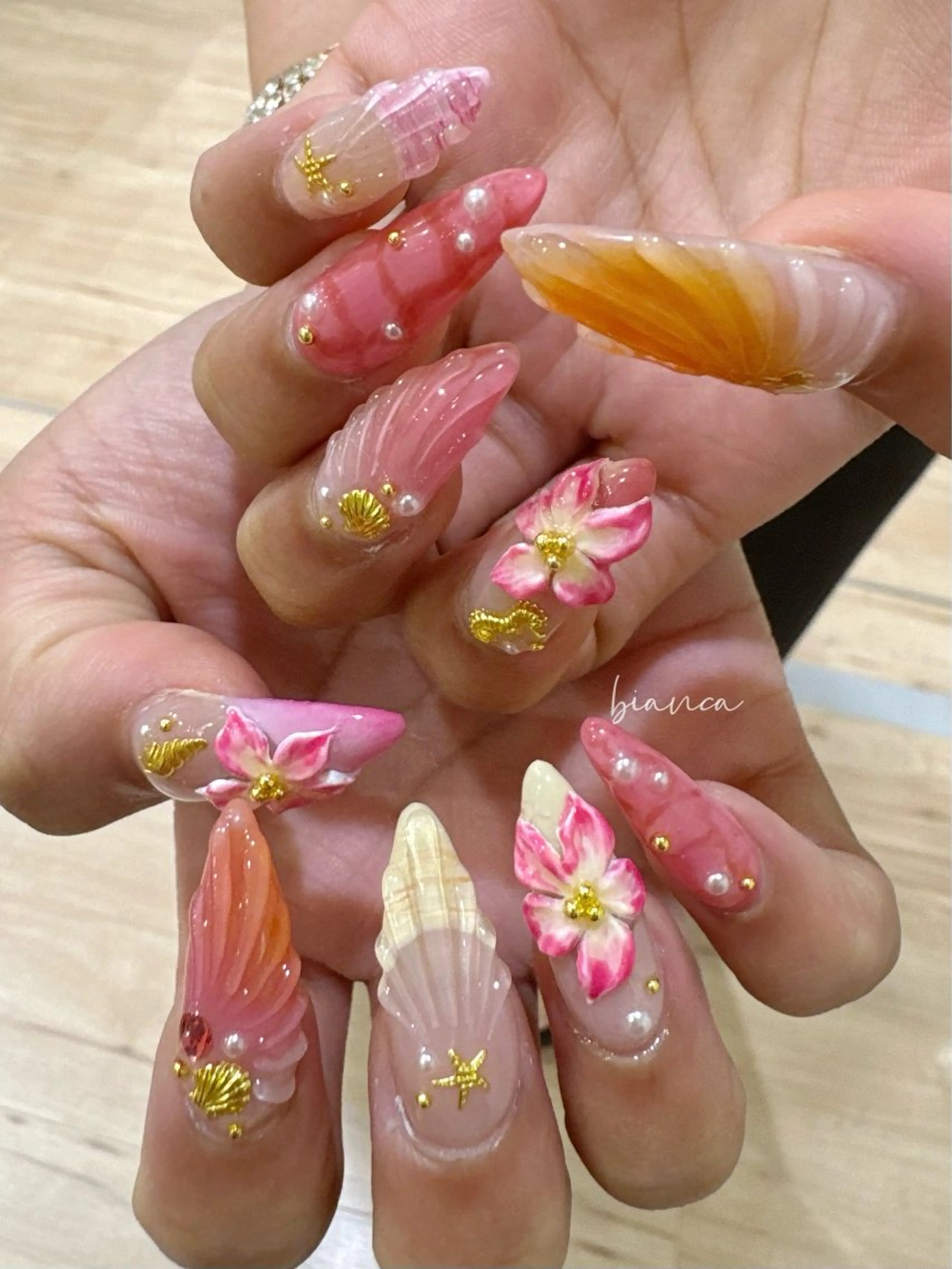ネイル ハンドネイル 🌺Bianca立川 HAGA🌺のネイルデザイン