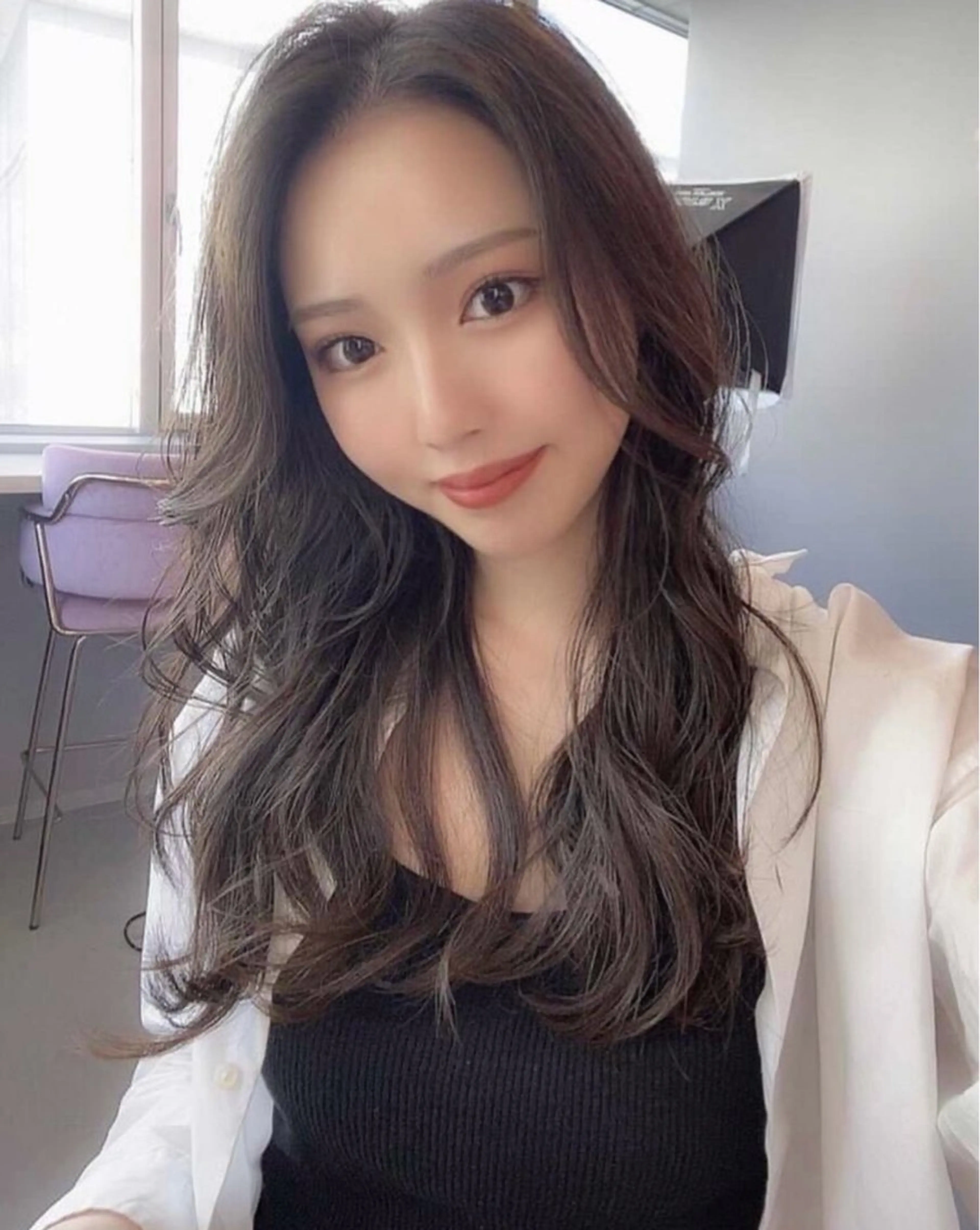 ロング ヘアカラー エクステ 透明感カラー/艶髪/ エクステ/HIROのヘアスタイル