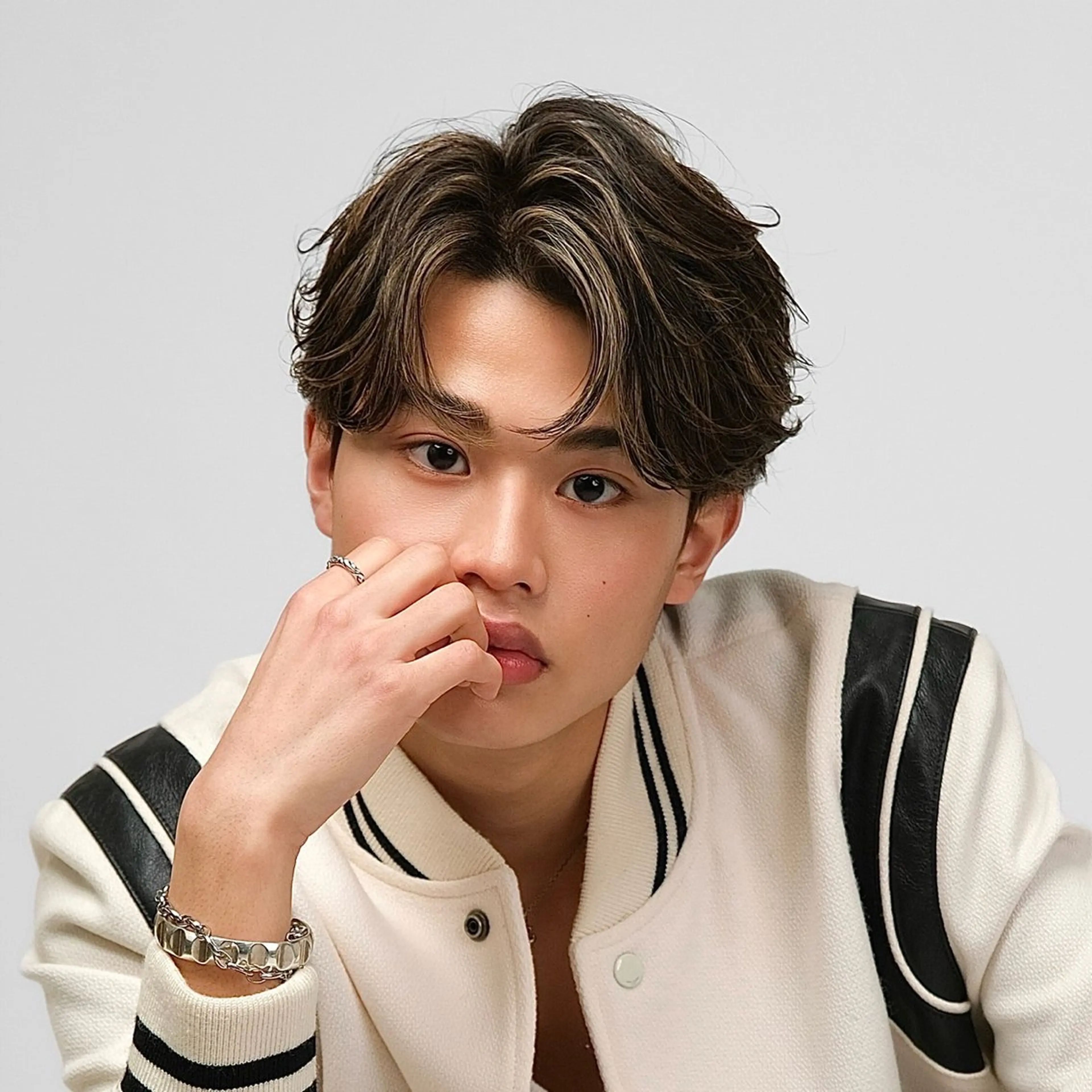 メンズ カット ヘアセット 遠藤 健登のヘアスタイル