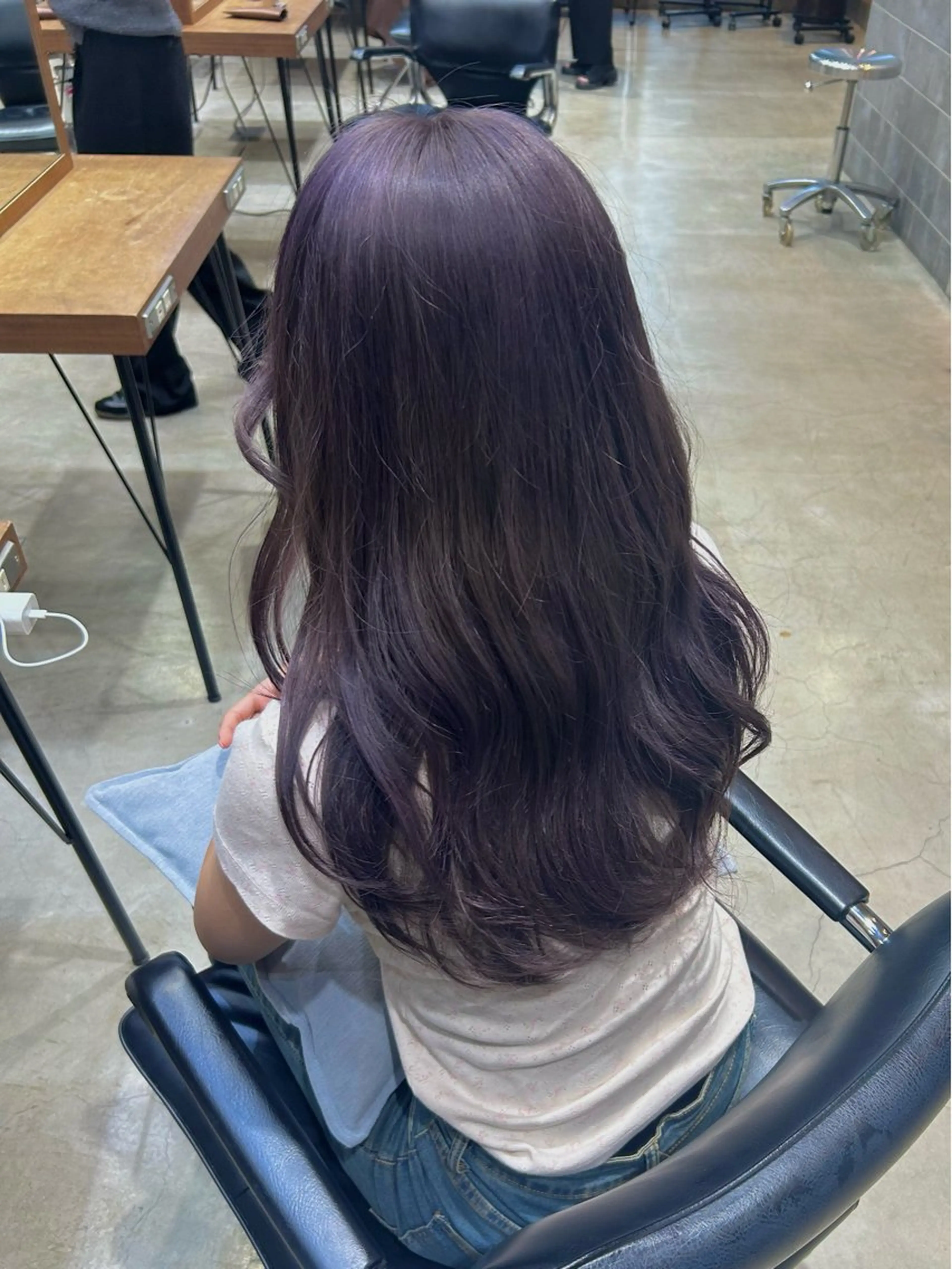 カラー ベージュカラー ブリーチ ラベンダーカラー ヘアカラー 🎀艶ハイトーン特化 セナ🎀のヘアスタイル