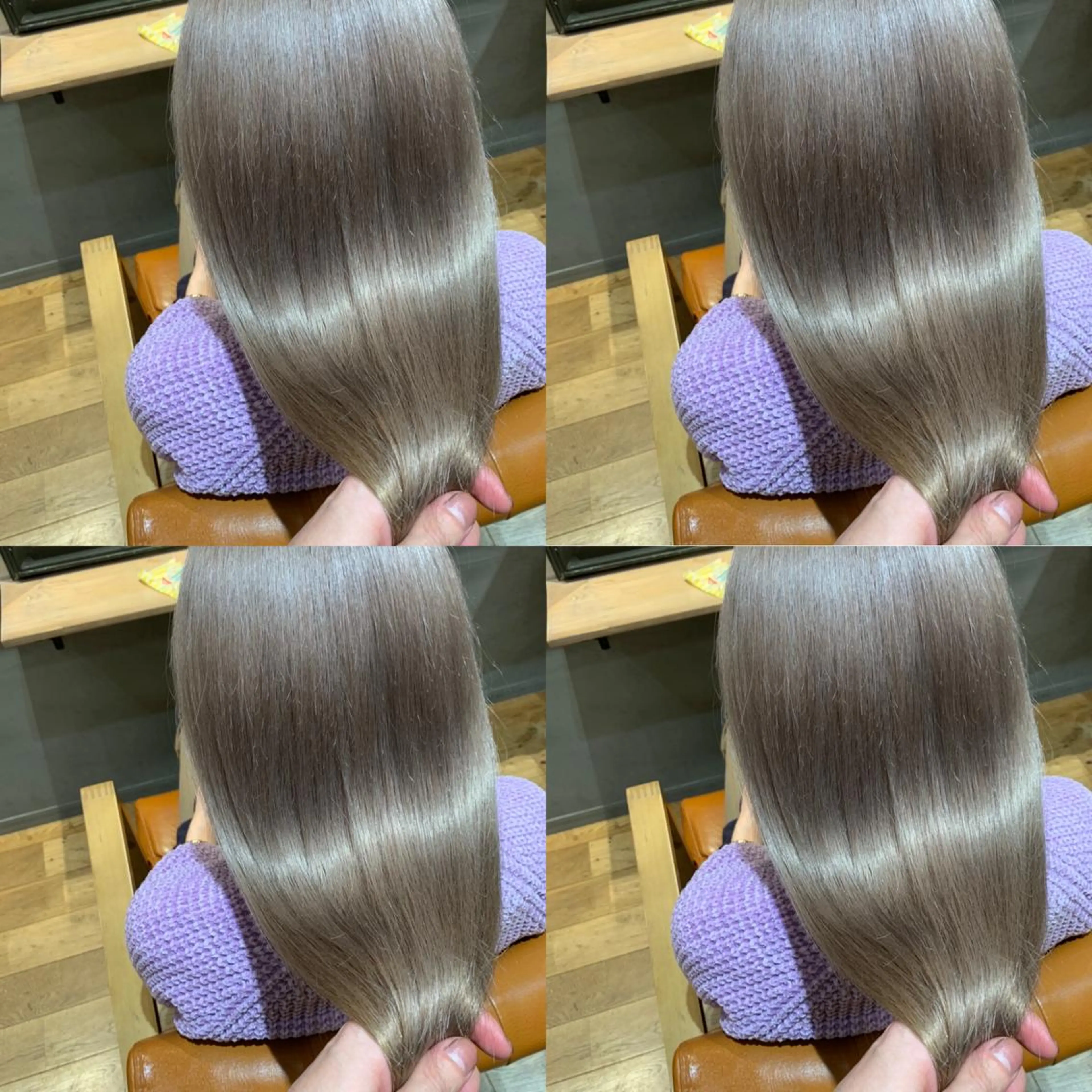 セミロング ✨髪質改善✖︎韓国 レイヤー✨ナカムラのヘアスタイル