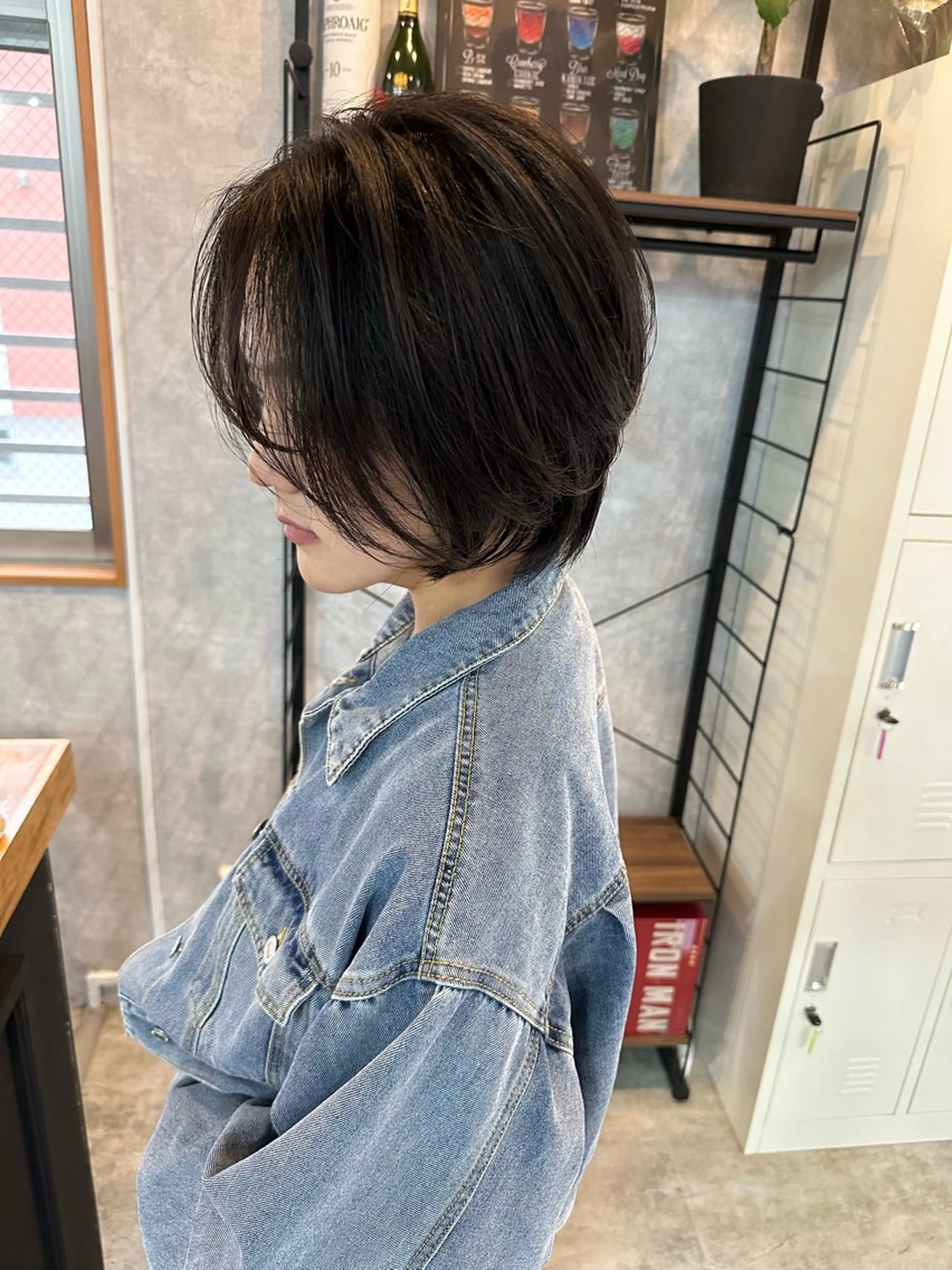 ショート 切りっぱなしボブ ショートボブ ハンサムショート 丸みショート ボブ カット トリートメント C’LD hair  produce /シールドヘア所属・モテ髪/ボブ/ショー ト/アダチフウトのヘアスタイル