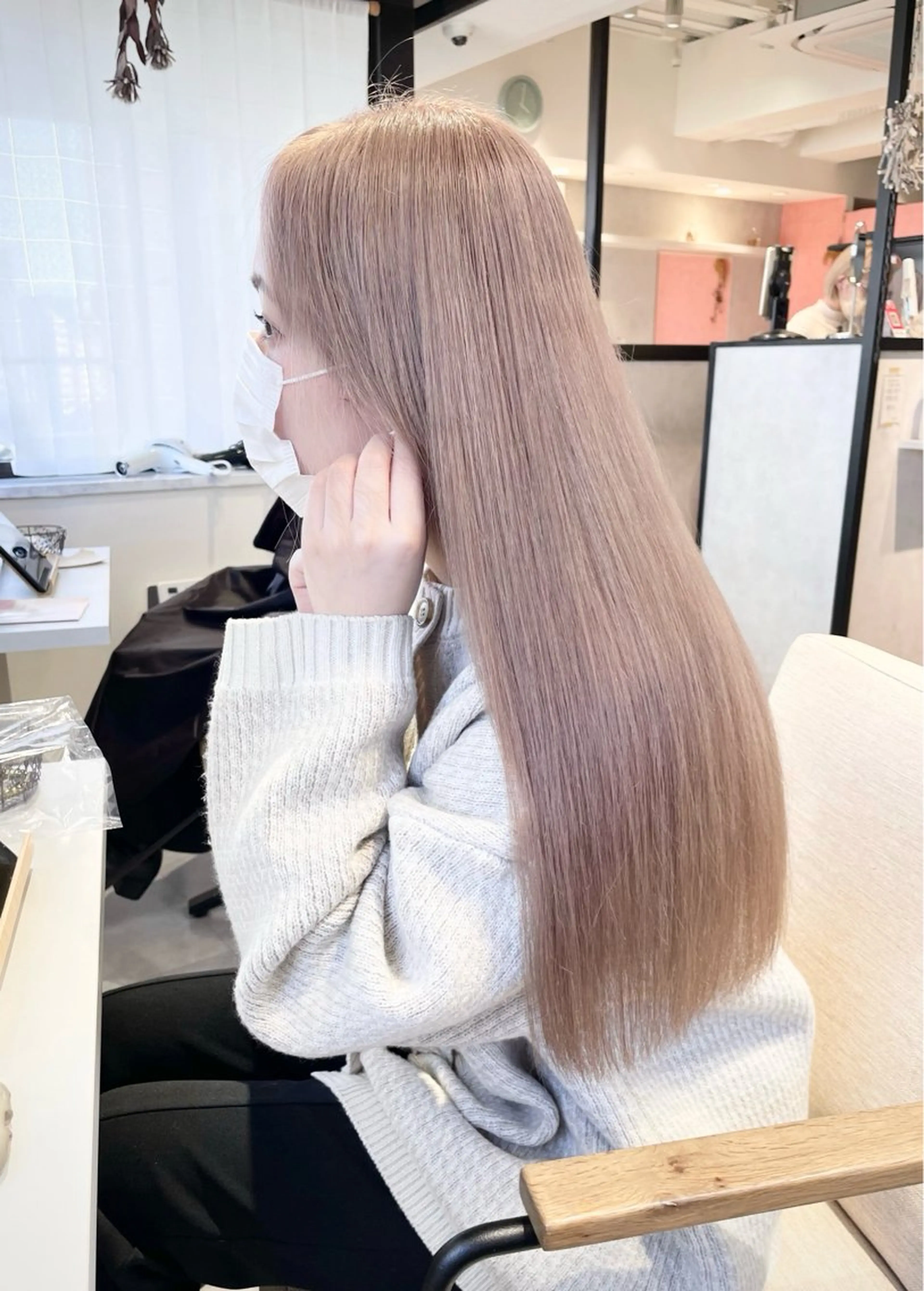 ロング カラー カット ヘアカラー 💚ブリーチカラー 指名🥇💚ユウスケのヘアスタイル