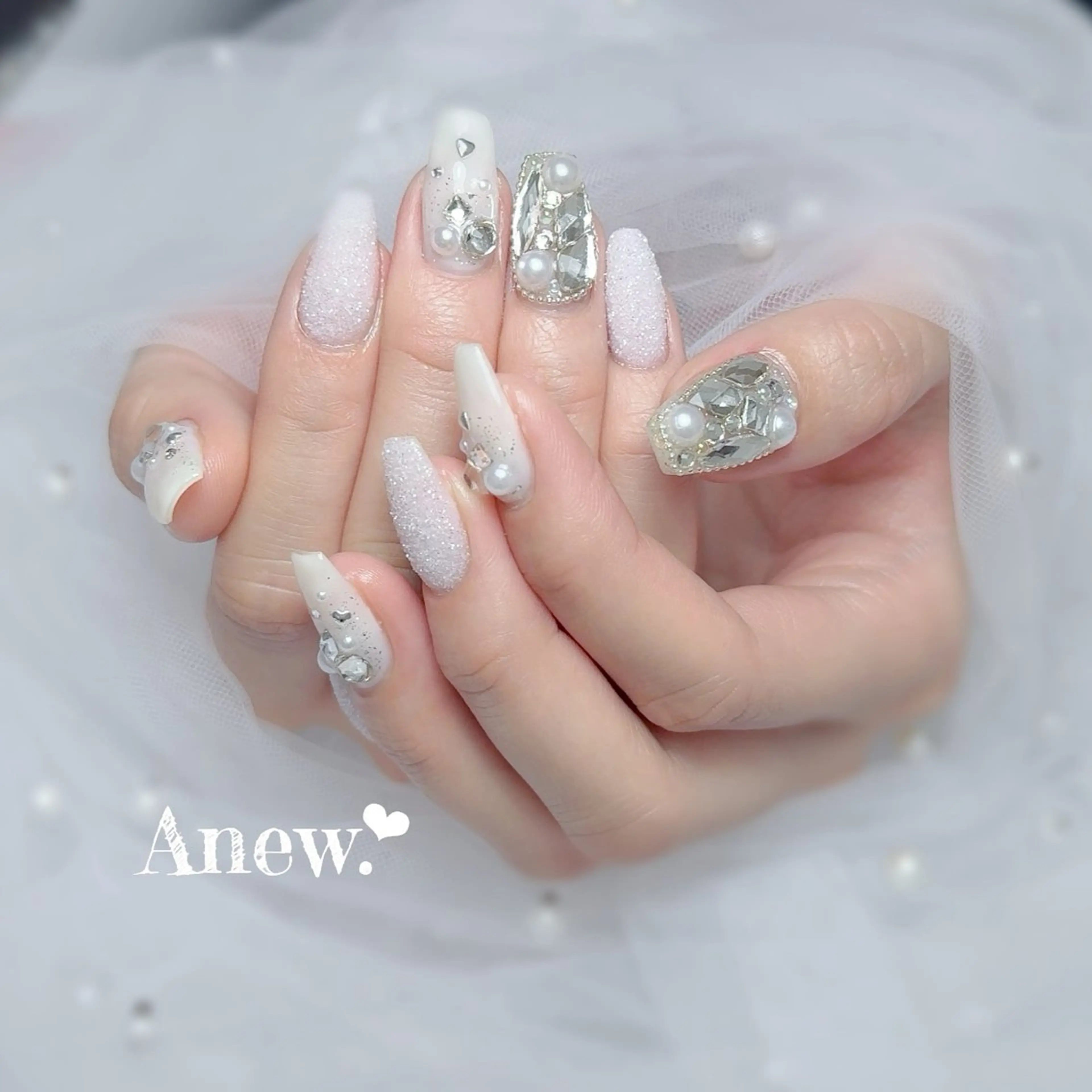 ネイル 韓国ネイル ネイルチップ ワンホンネイル HIRO MAYUのネイルデザイン