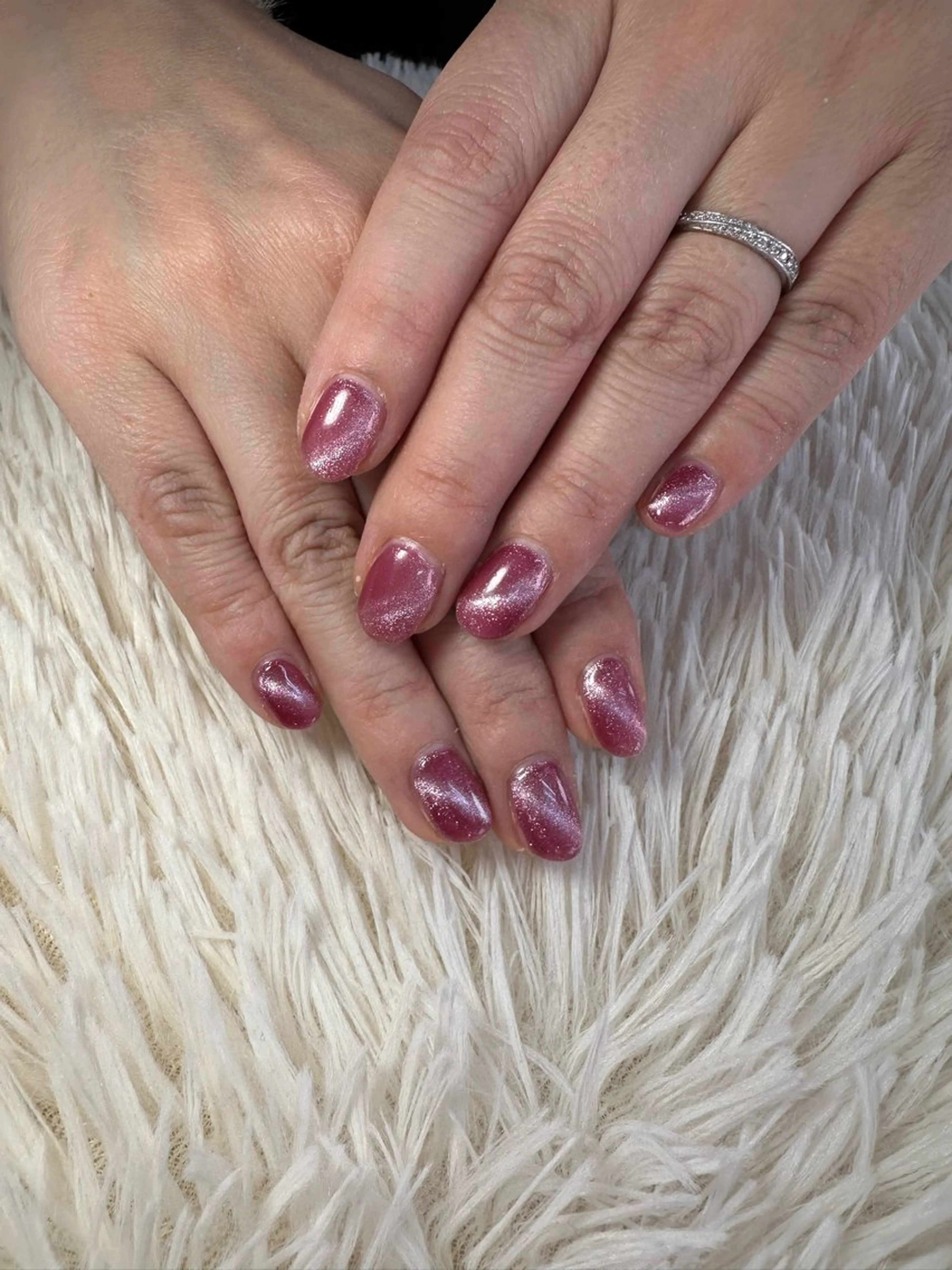 ネイル マグネットネイル ハンドネイル 串田 萌のネイルデザイン