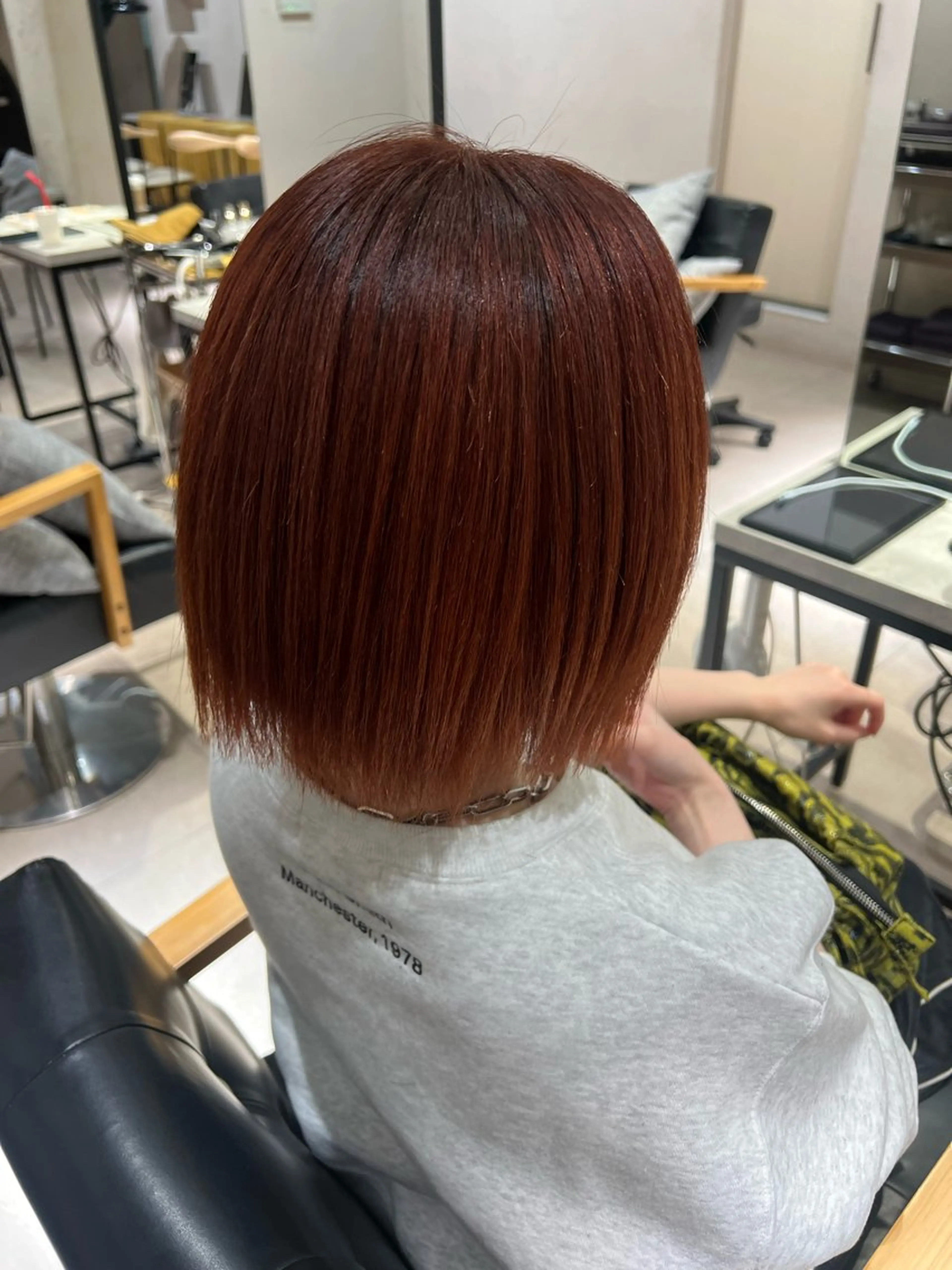 ミディアム カラー ヘアカラー aya / カットカラーのヘアスタイル