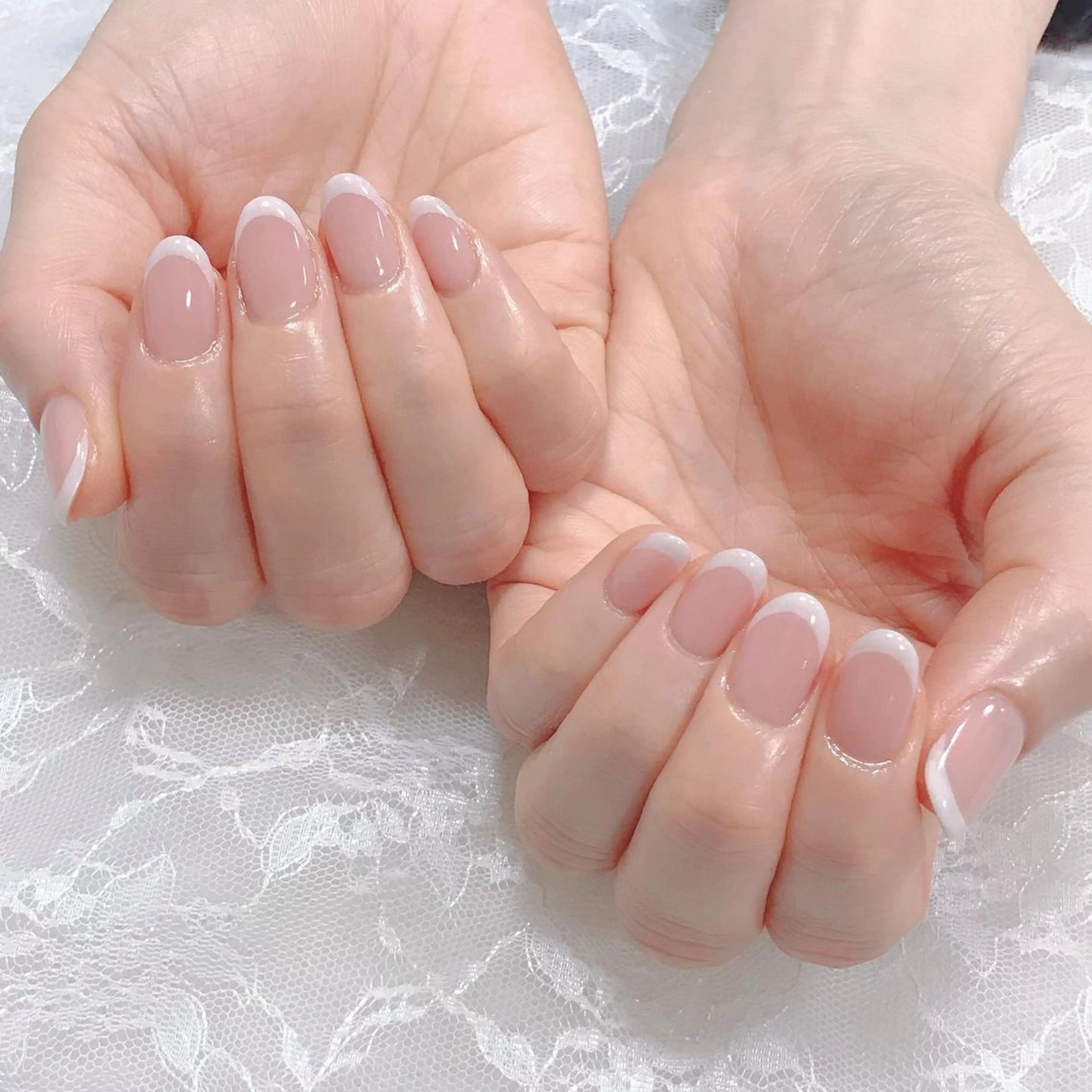 ネイル フレンチネイル ハンドネイル Franc2 nail所属・玉造、森ノ宮 fran2 nailのネイルデザイン