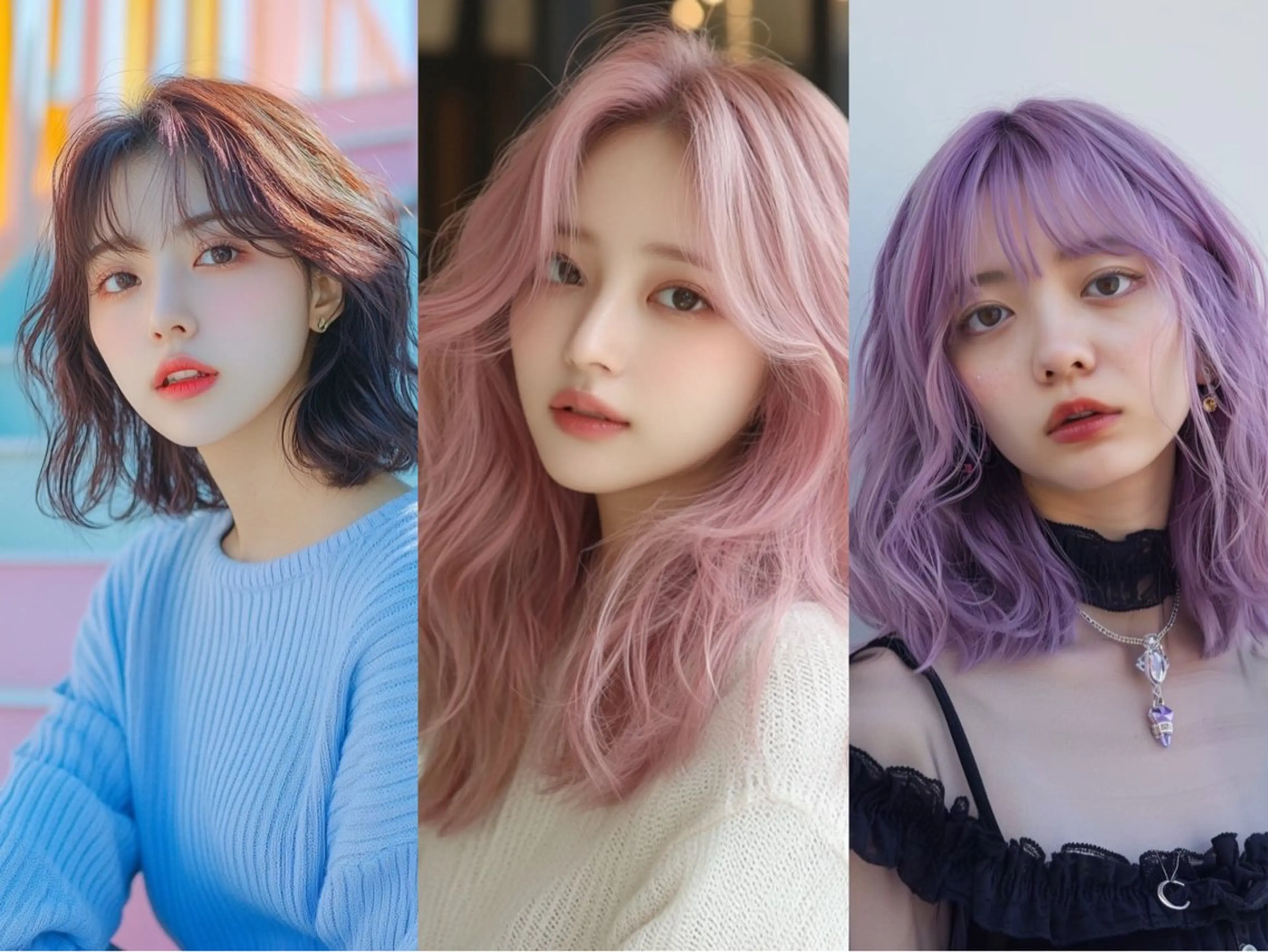 ロング カラー ブリーチ ケアブリーチ ヘアカラー トリートメント 池袋/ダブルカラー GLADGE🩵のヘアスタイル