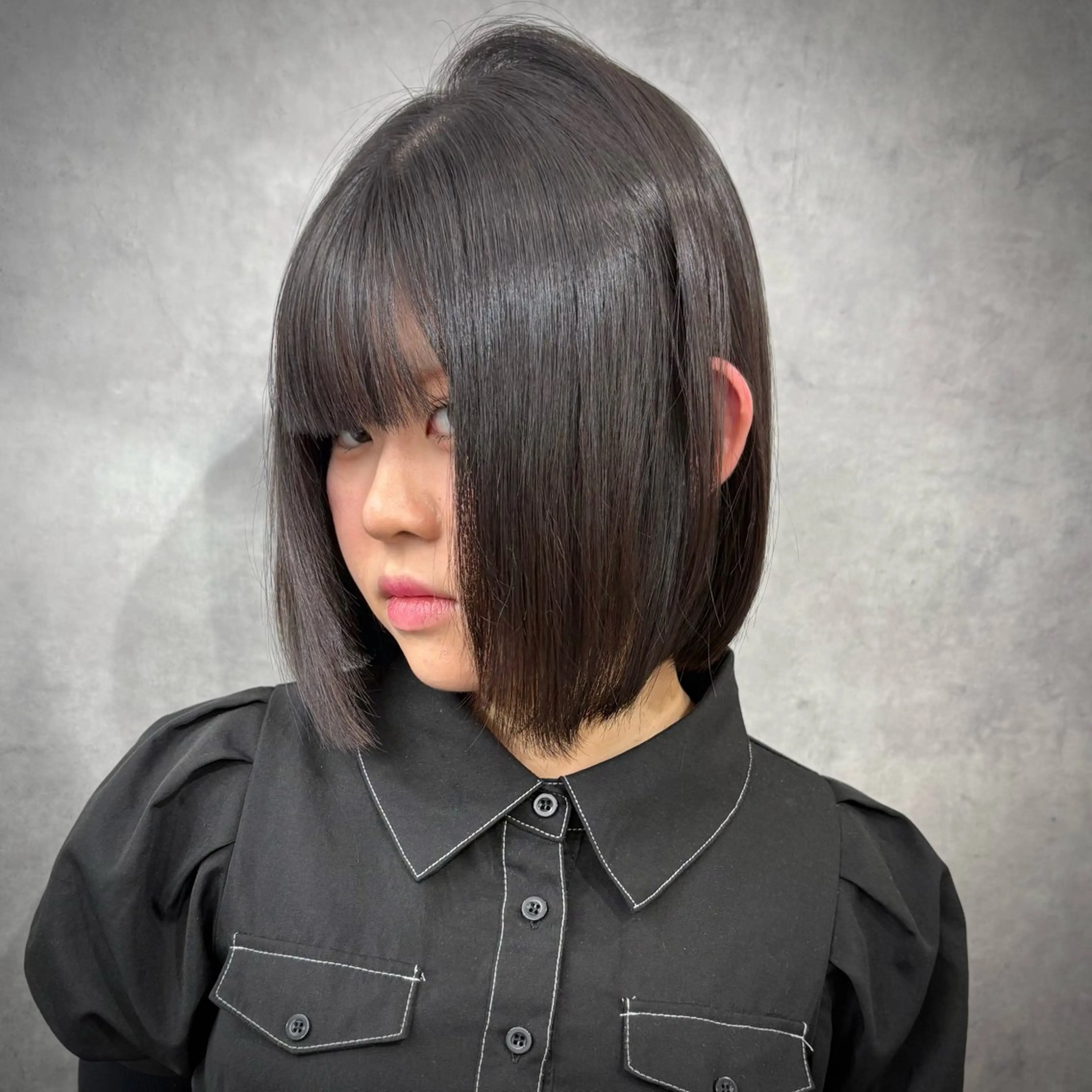 ショート ボブ いろあそび所属・12月限定🉐カット モデル募集🉐のヘアスタイル