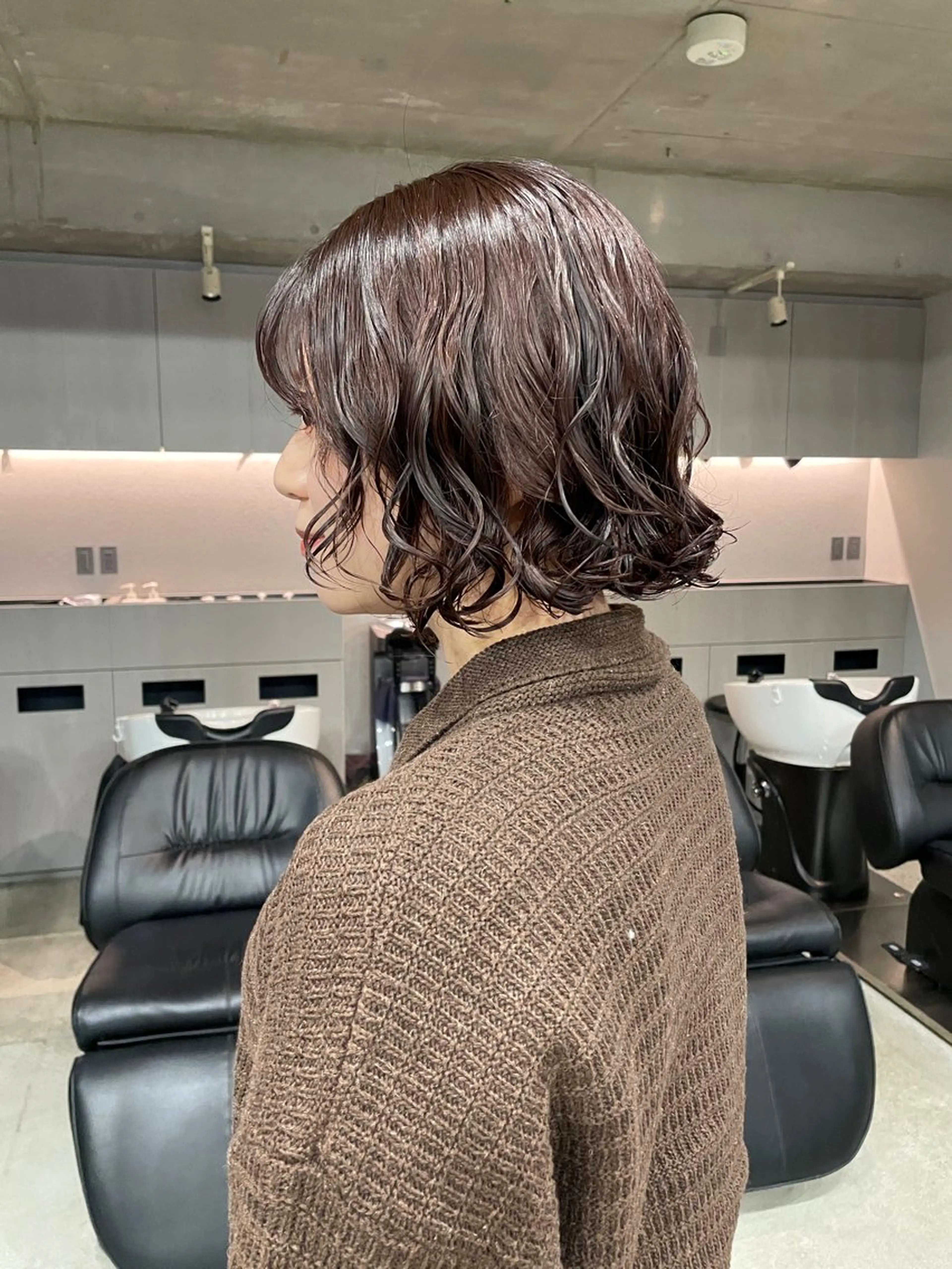 パーマ メンズパーマ/ ボブパーマ/表参道のヘアスタイル