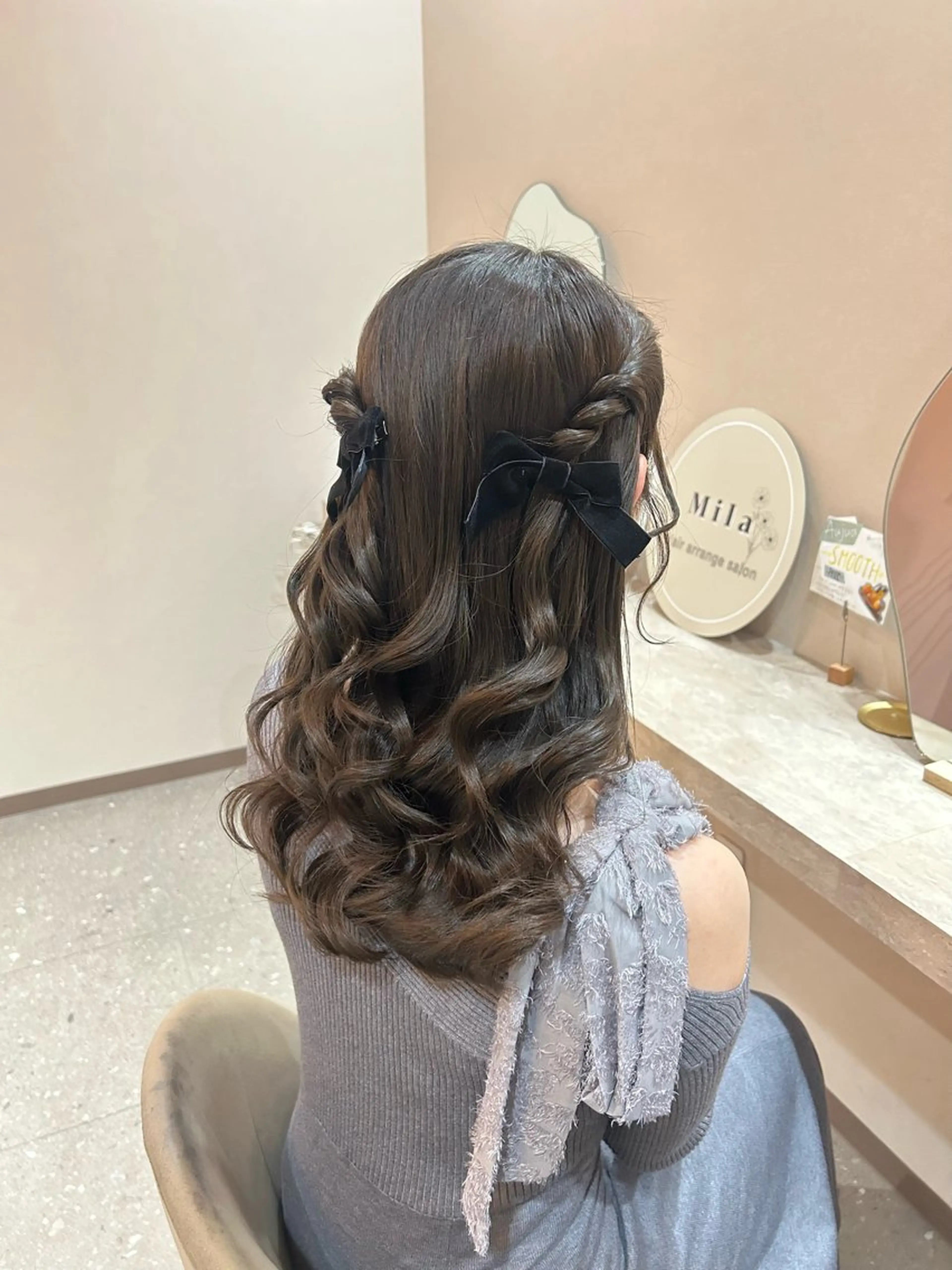 セミロング ヘアセット 平沼 葉津紀のその他イメージ