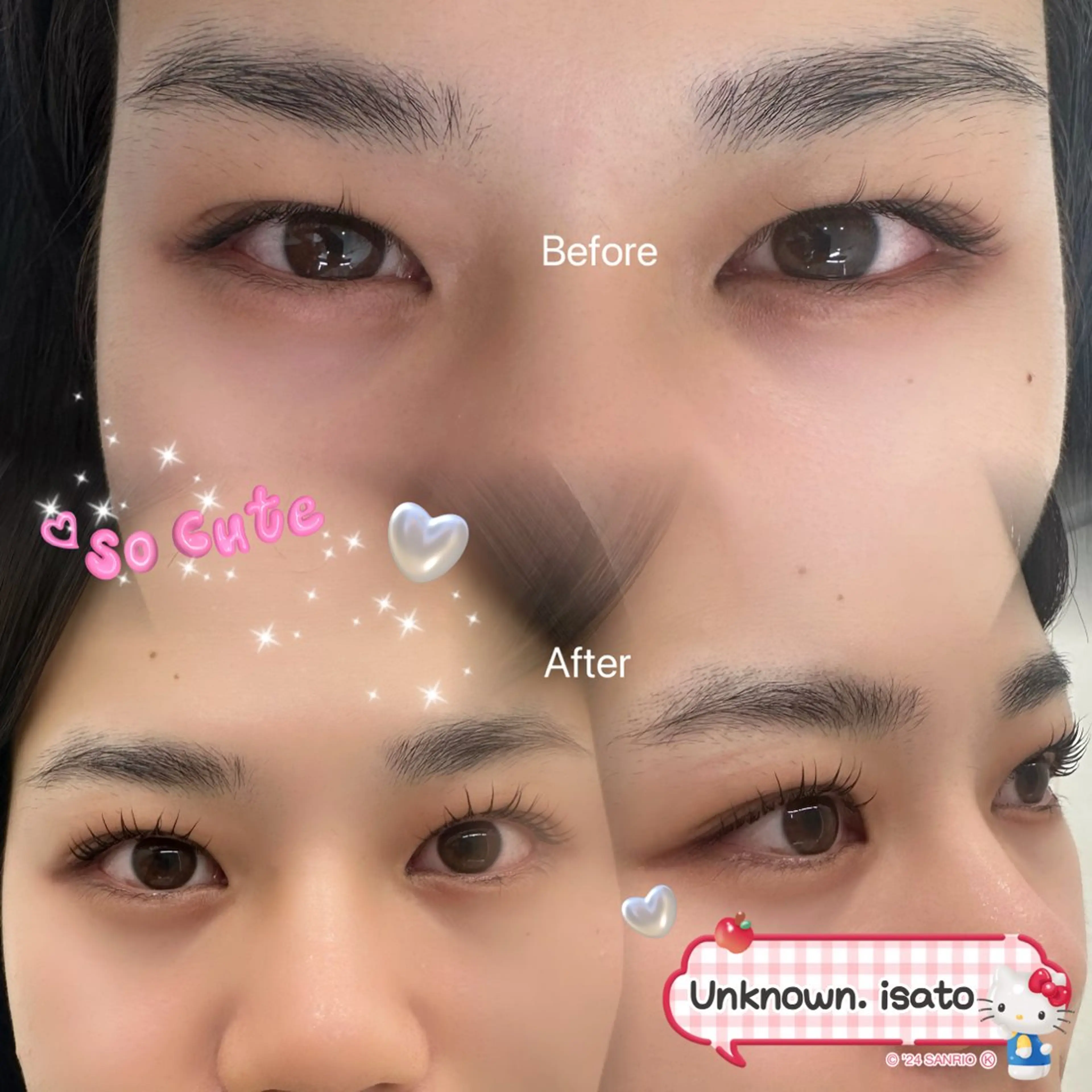 マツエク・マツパ マツパ 姫路　Unknown所属・Unknown.姫路 いさと🍓のマツエク・マツパデザイン